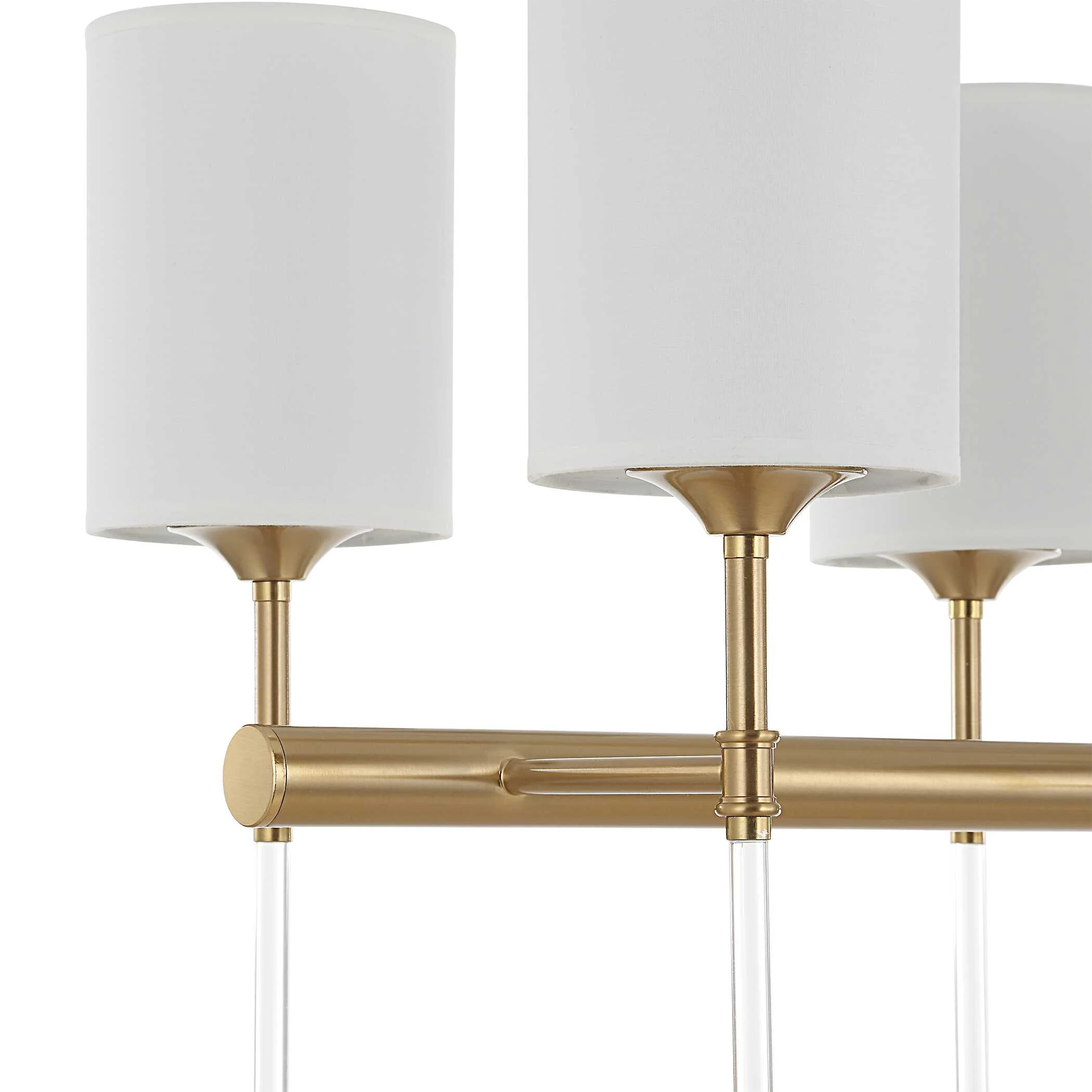 Awyr 8 Light Linear Chandelier - Image 8