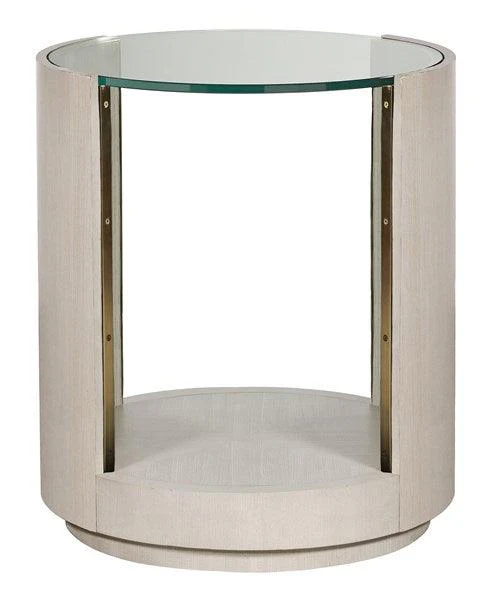 Axis III Round Lamp Table