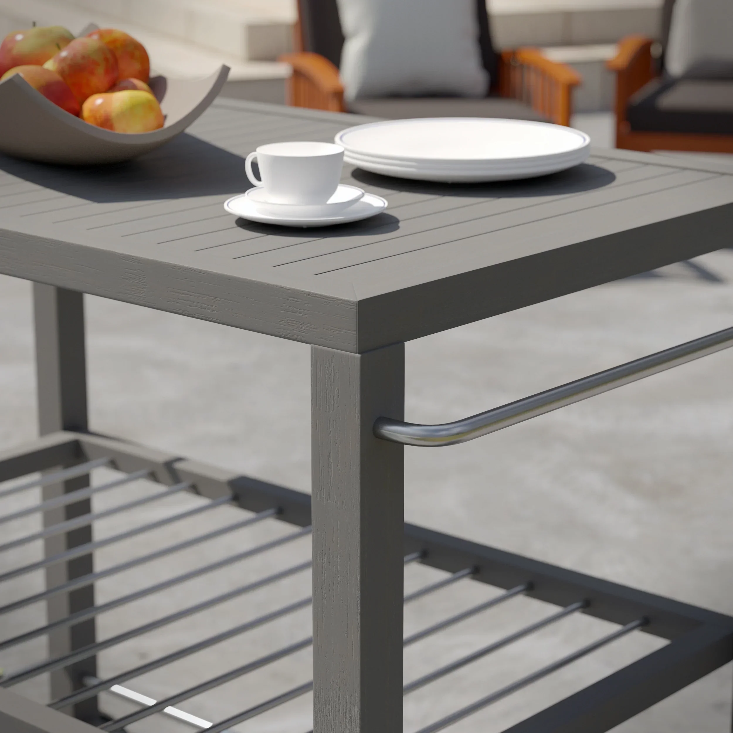 Bajarno Outdoor Bar Cart - Image 7