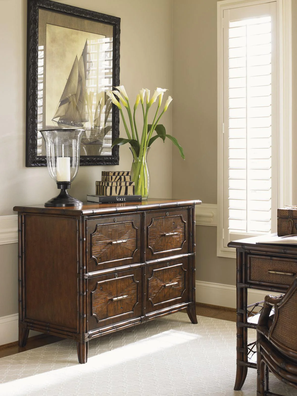 Bal Harbour Laguna Beach File Cabinet - Image 2