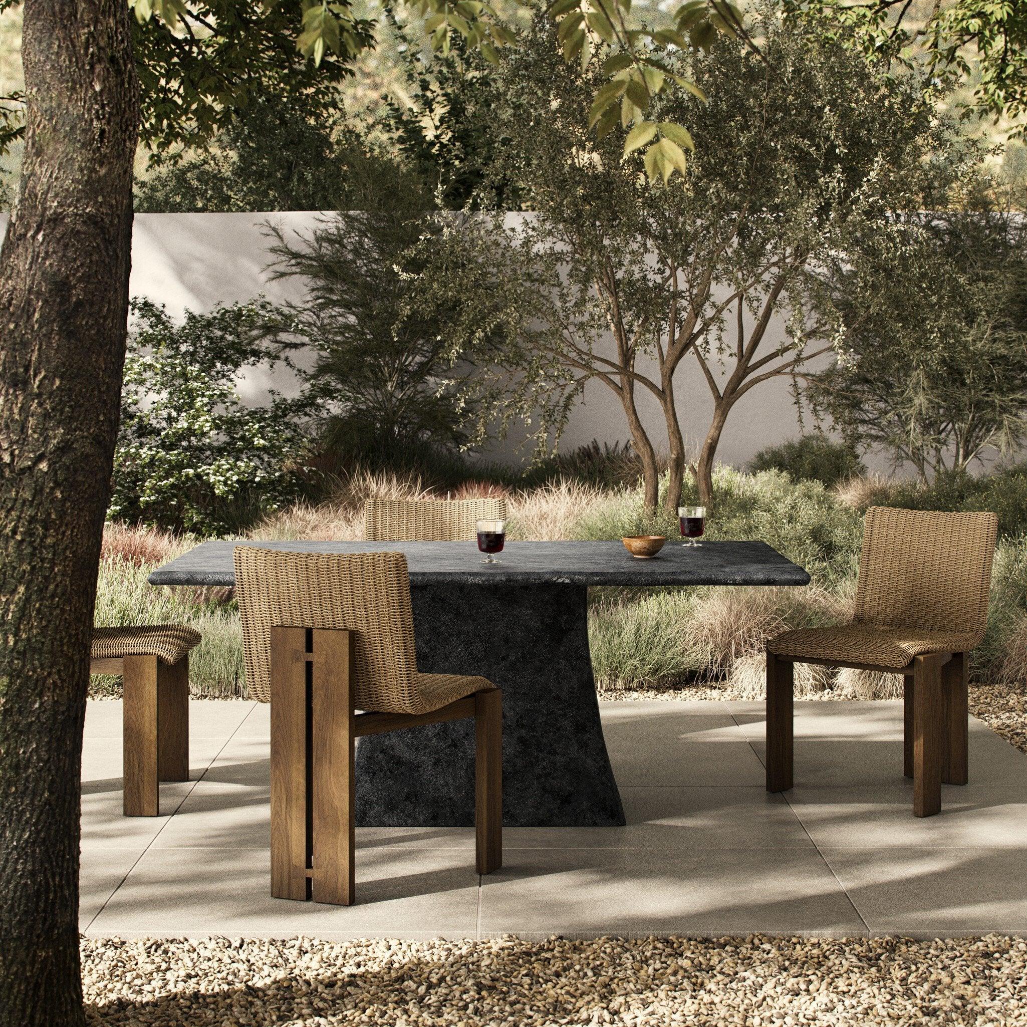 Bala Outdoor Dining Table-72" - Image 2