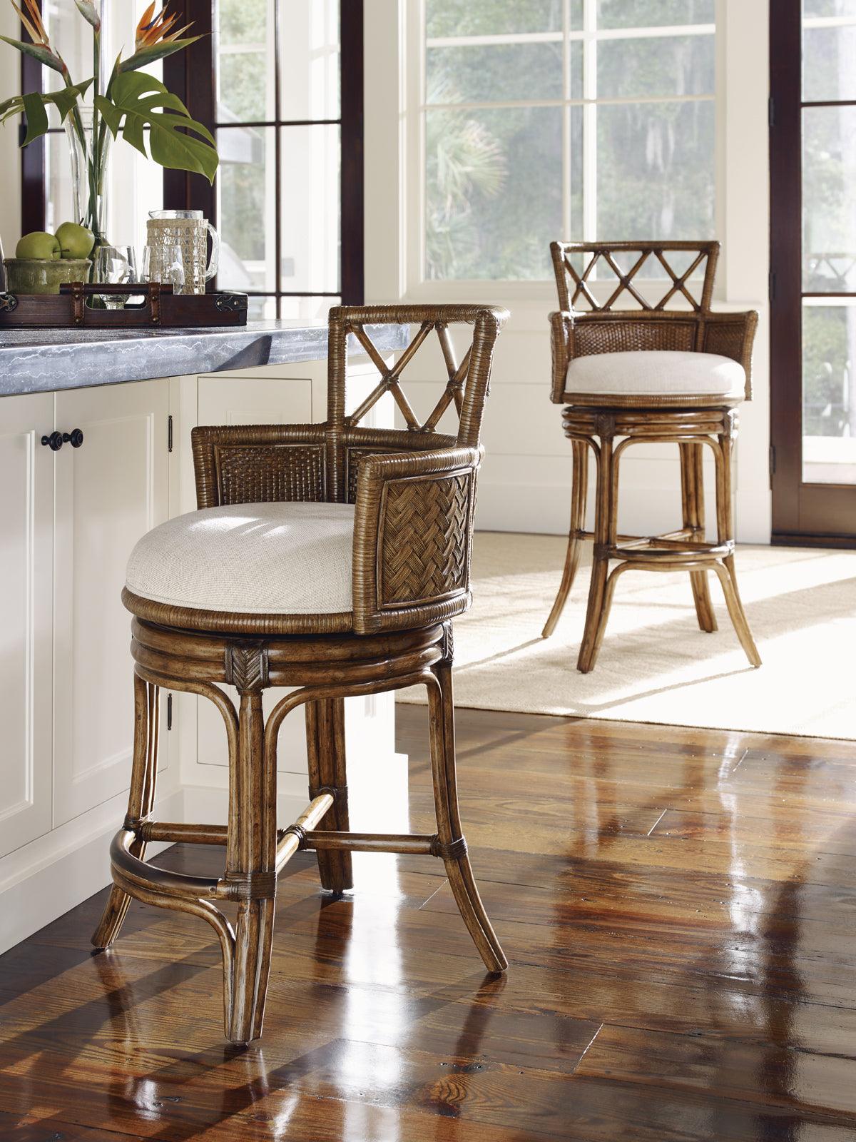 Bali Hai Kamala Bay Swivel Bar Stool - Image 2