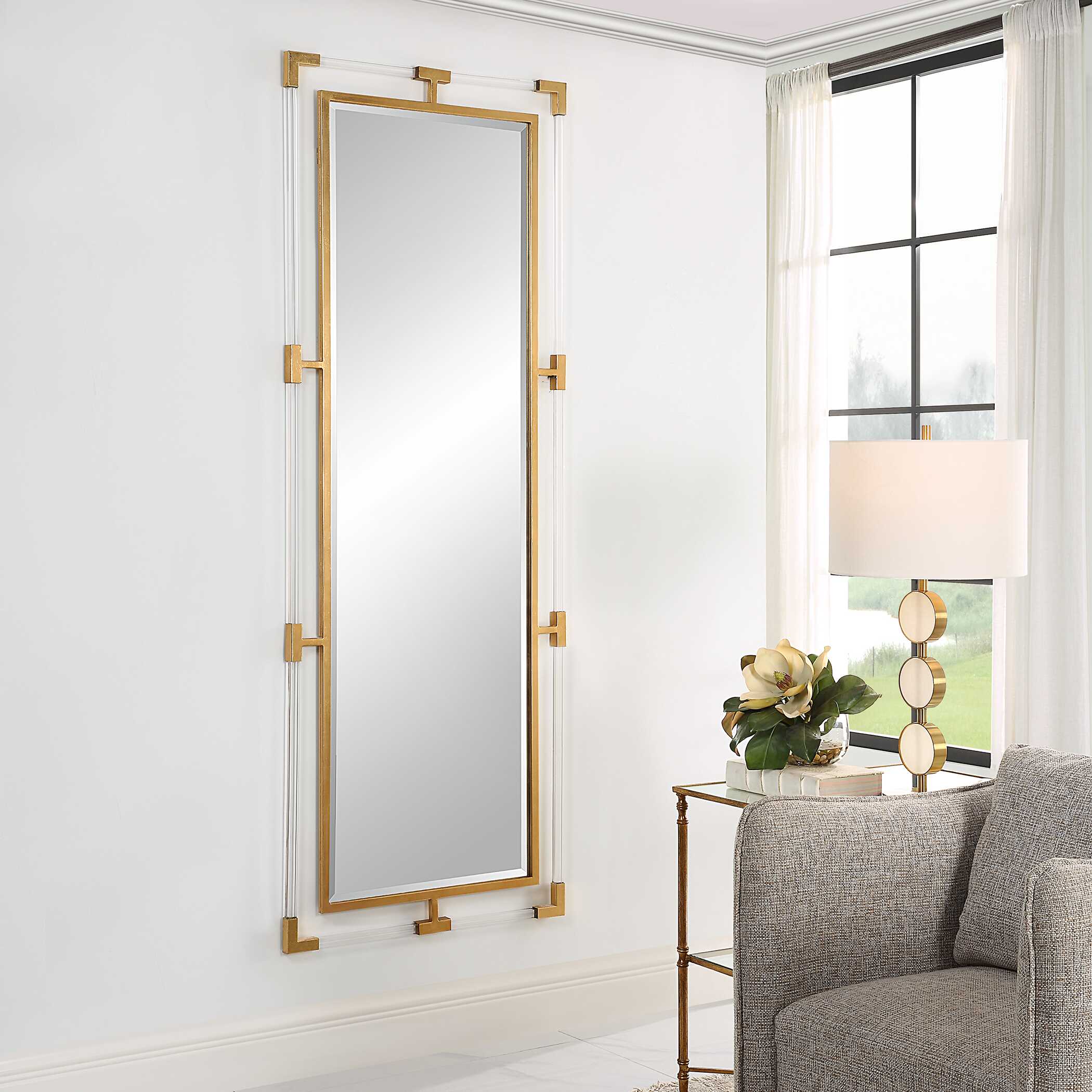 Balkan Gold Tall Mirror - Image 3