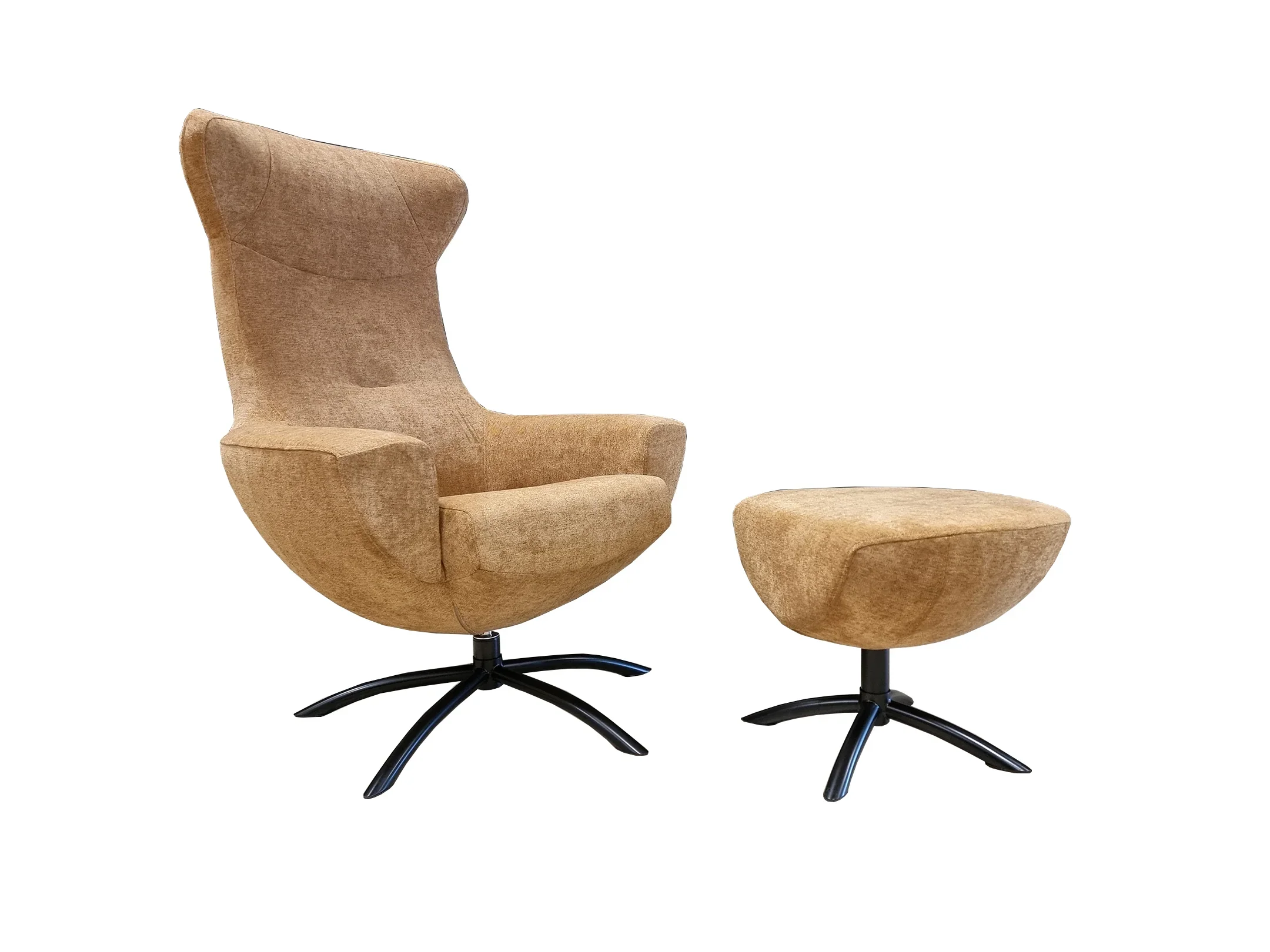 Baloo Chair with Footstool - Image 3