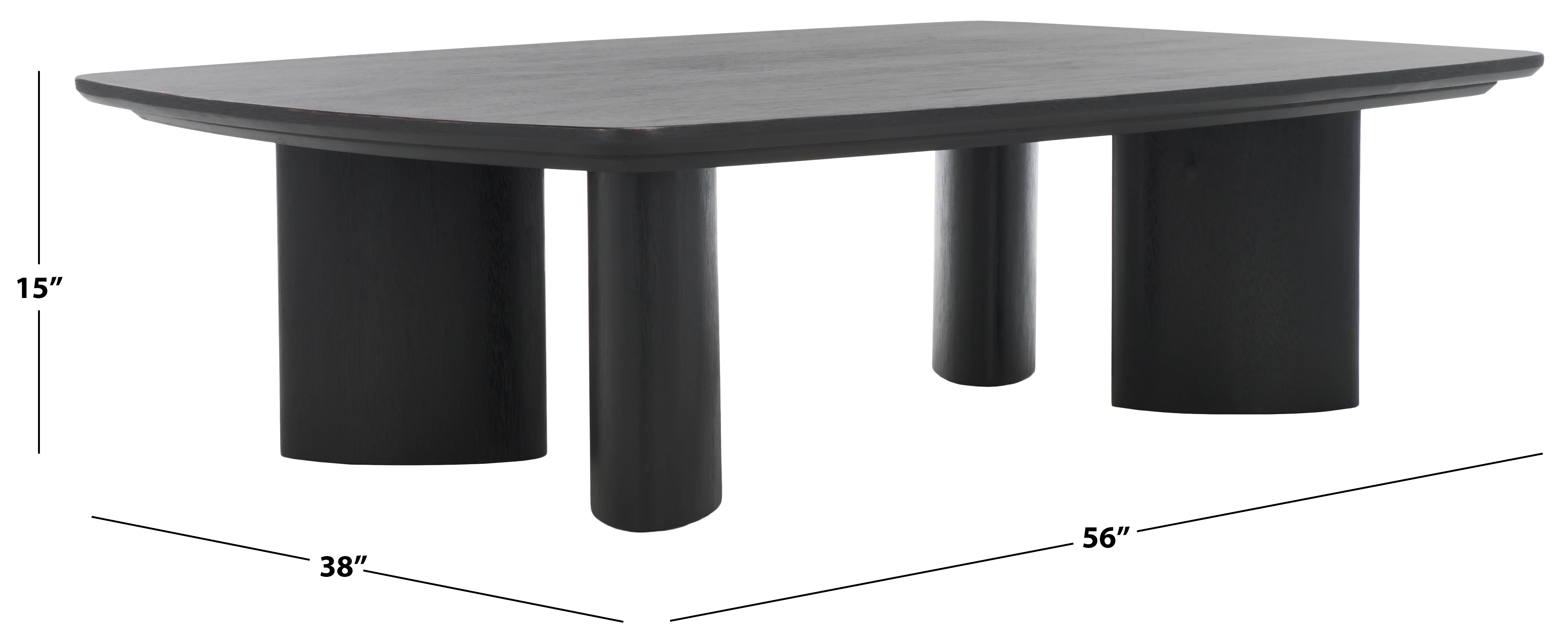 Barnard Rectangle Wood Coffee Table - Image 6
