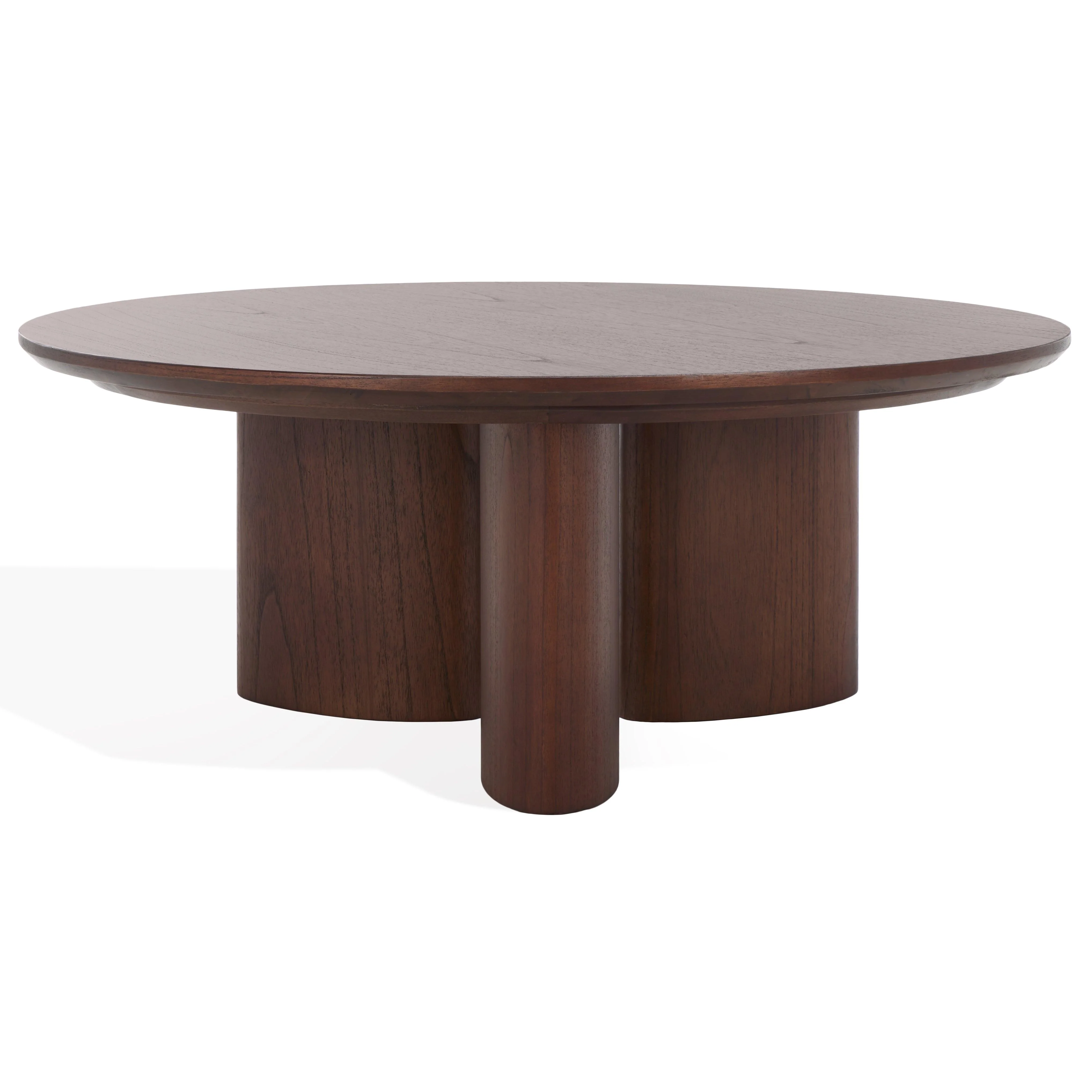 Barnard Round Wood Coffee Table - Image 10