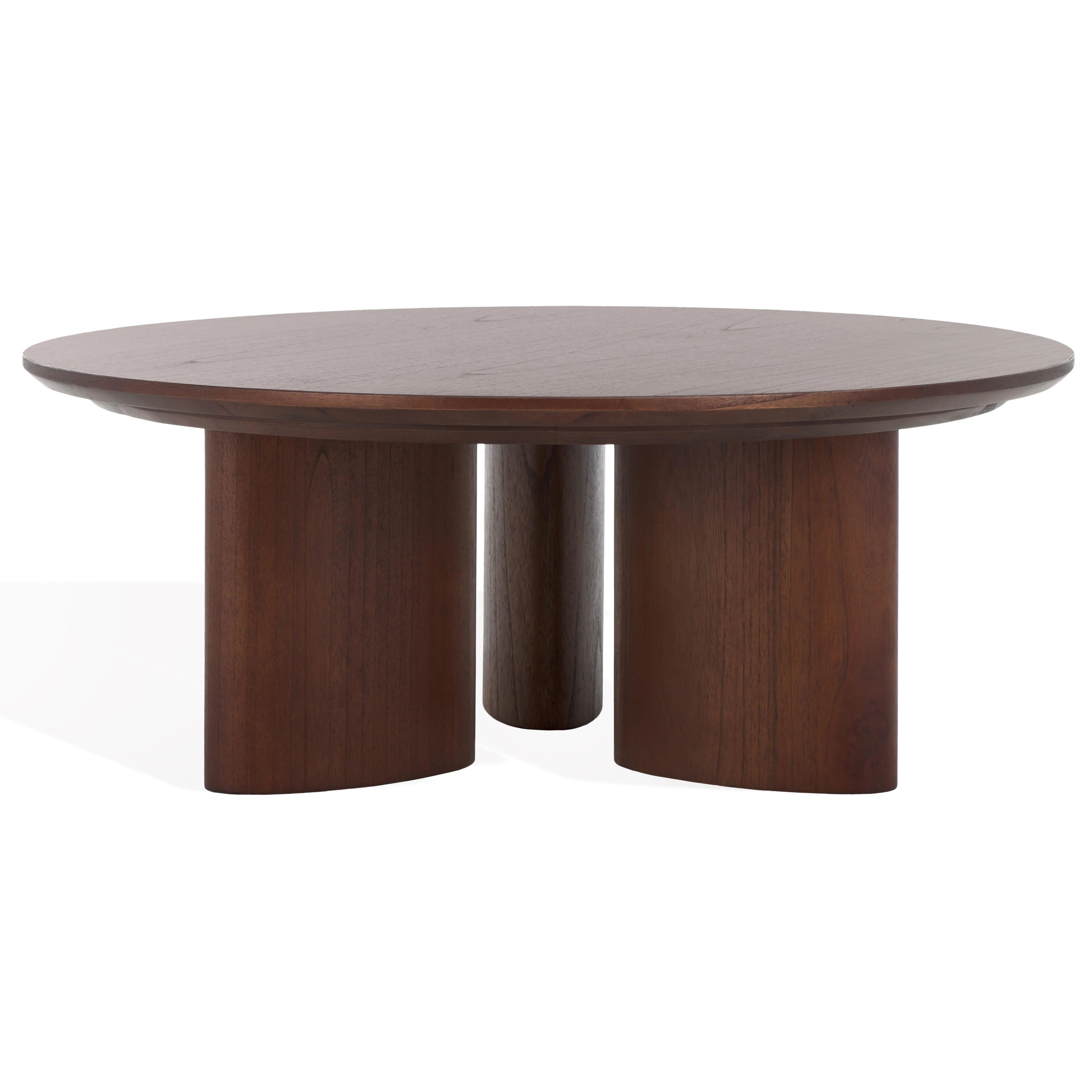 Barnard Round Wood Coffee Table - Image 12