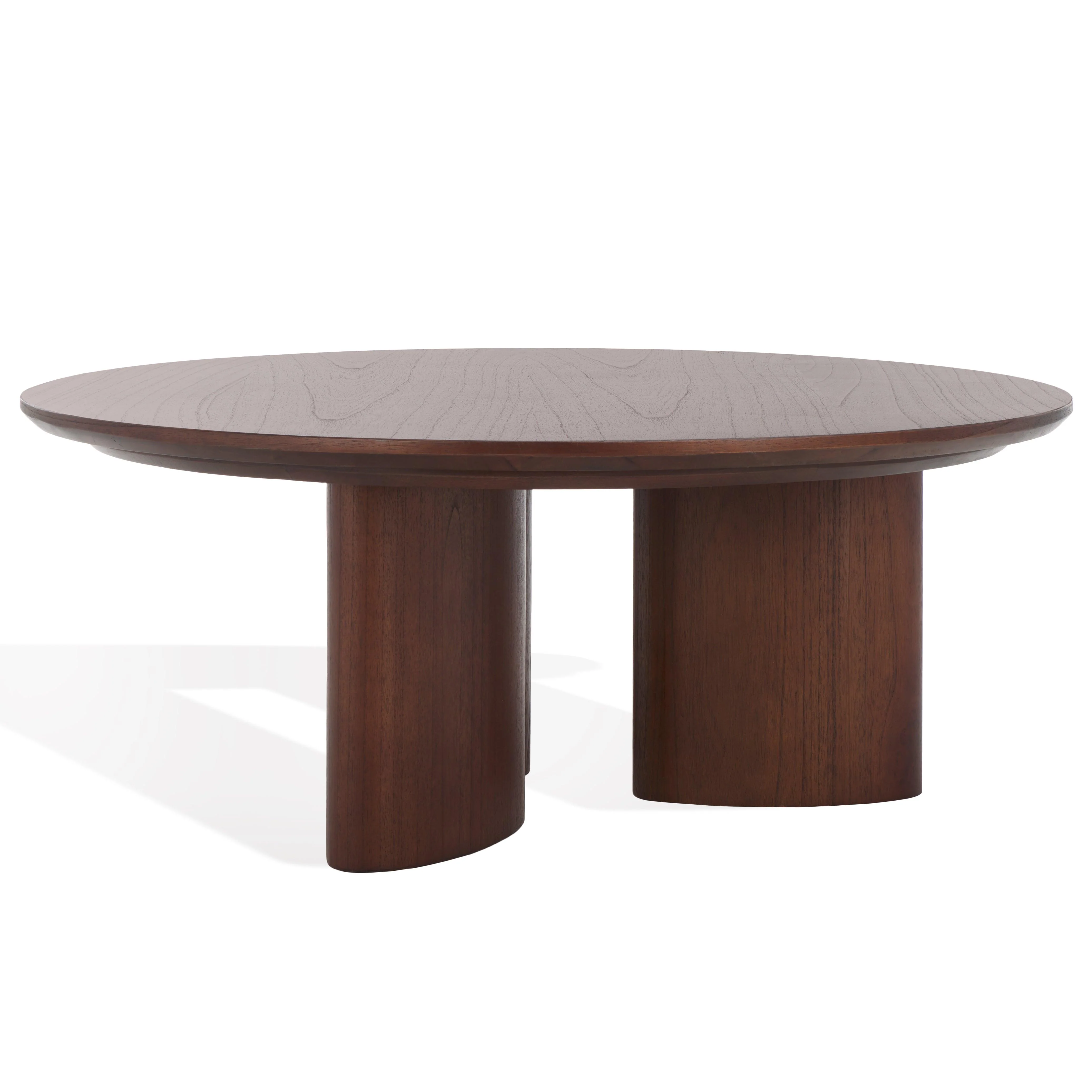 Barnard Round Wood Coffee Table - Image 15