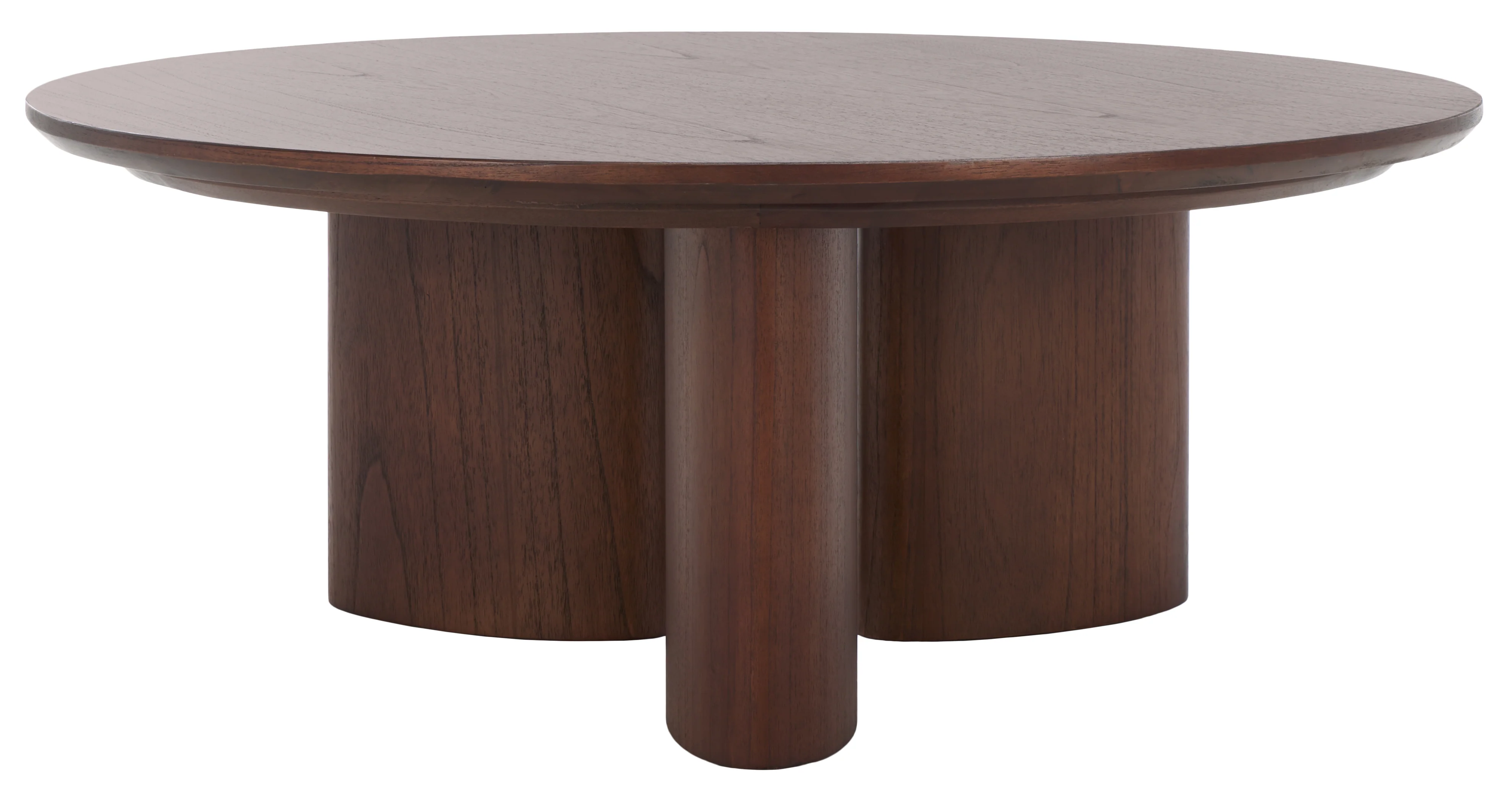 Barnard Round Wood Coffee Table - Image 14