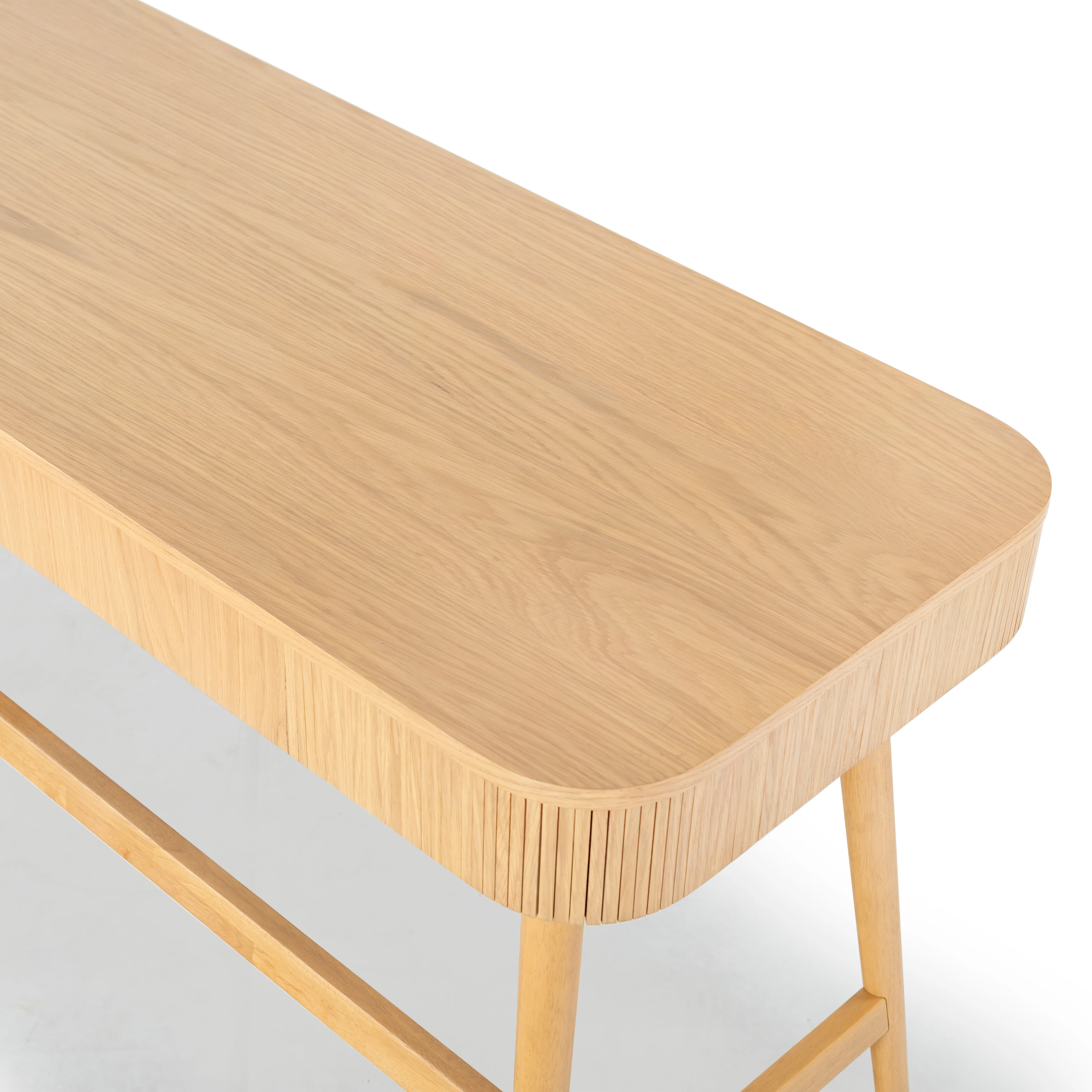 Barnett 1 Drawer Wood Desk - Image 14