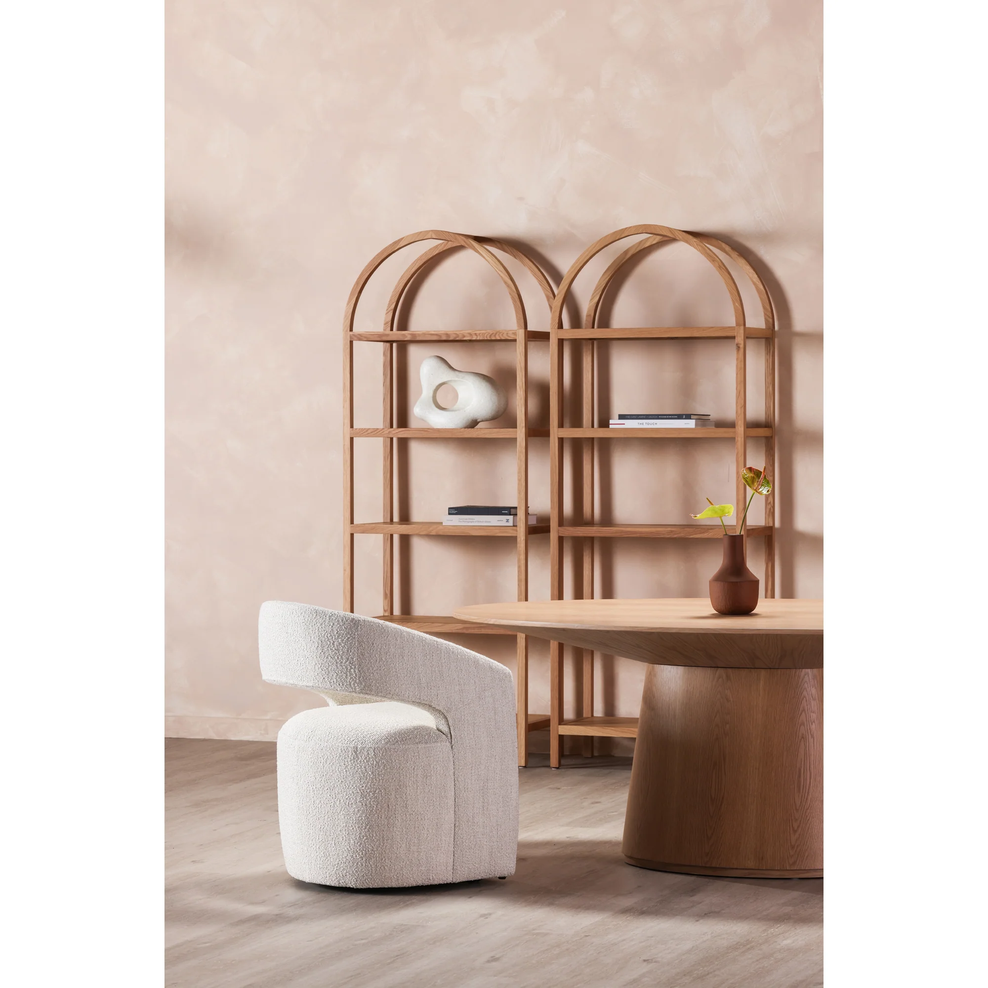 Barrow Rolling Dining Chair - Set of 2 - Image 12