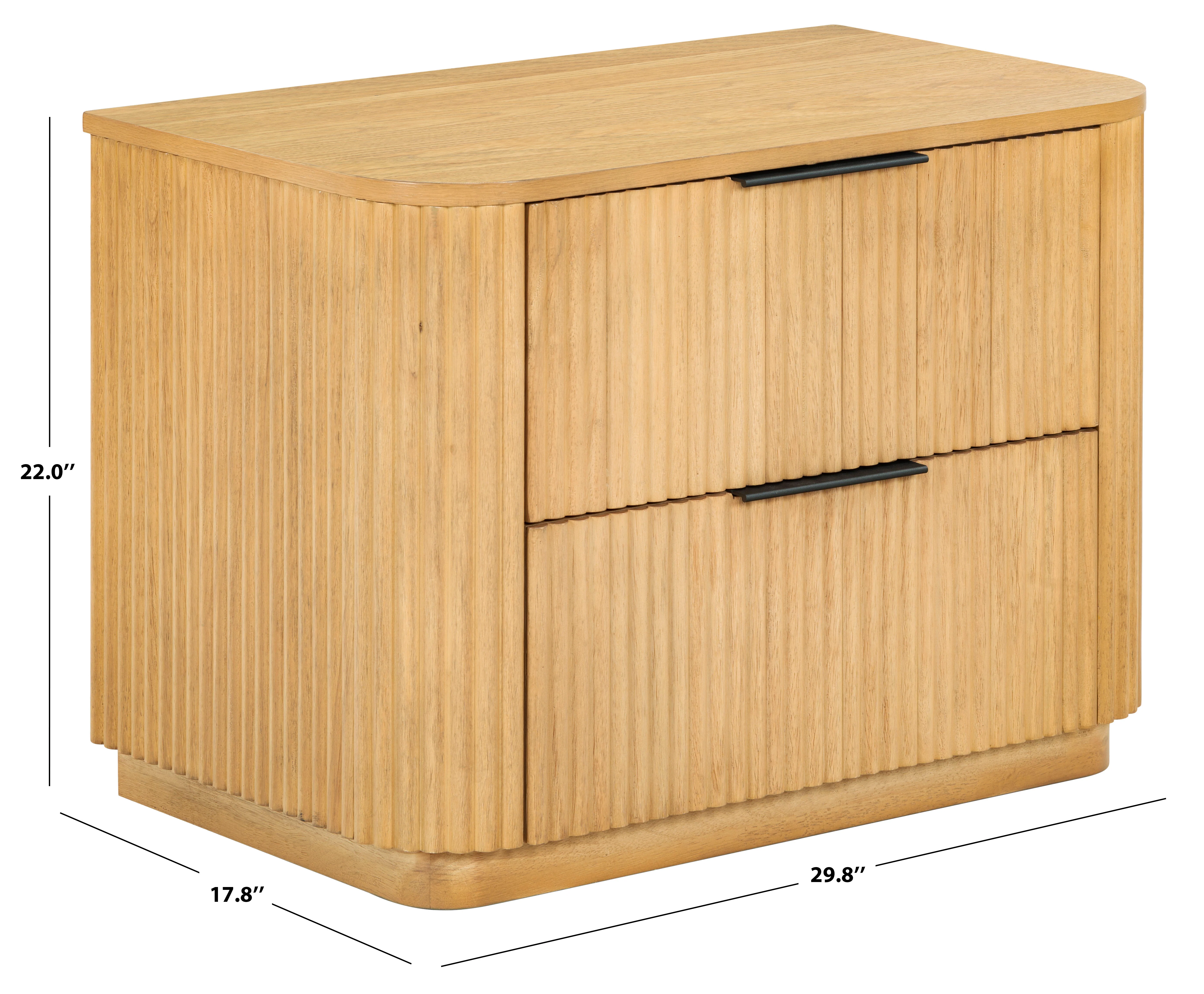 Barrymore 2 Drawer Nightstand - Image 5