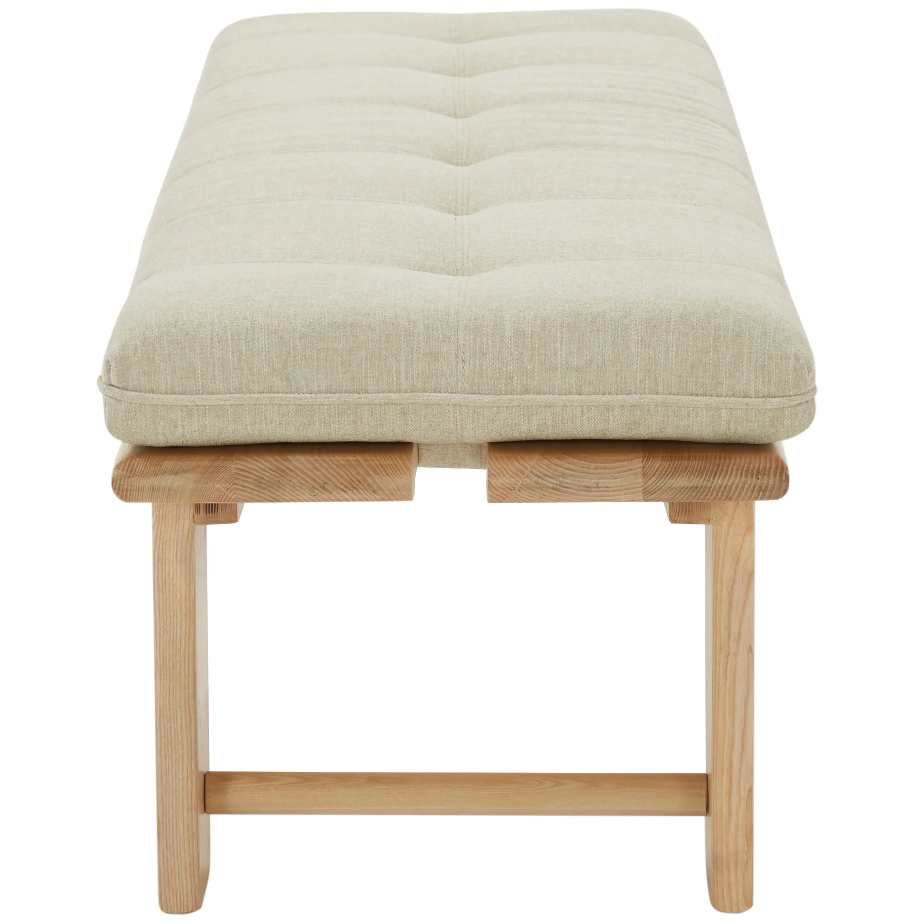 Bartolili Wood & Cushion Bench - Image 6
