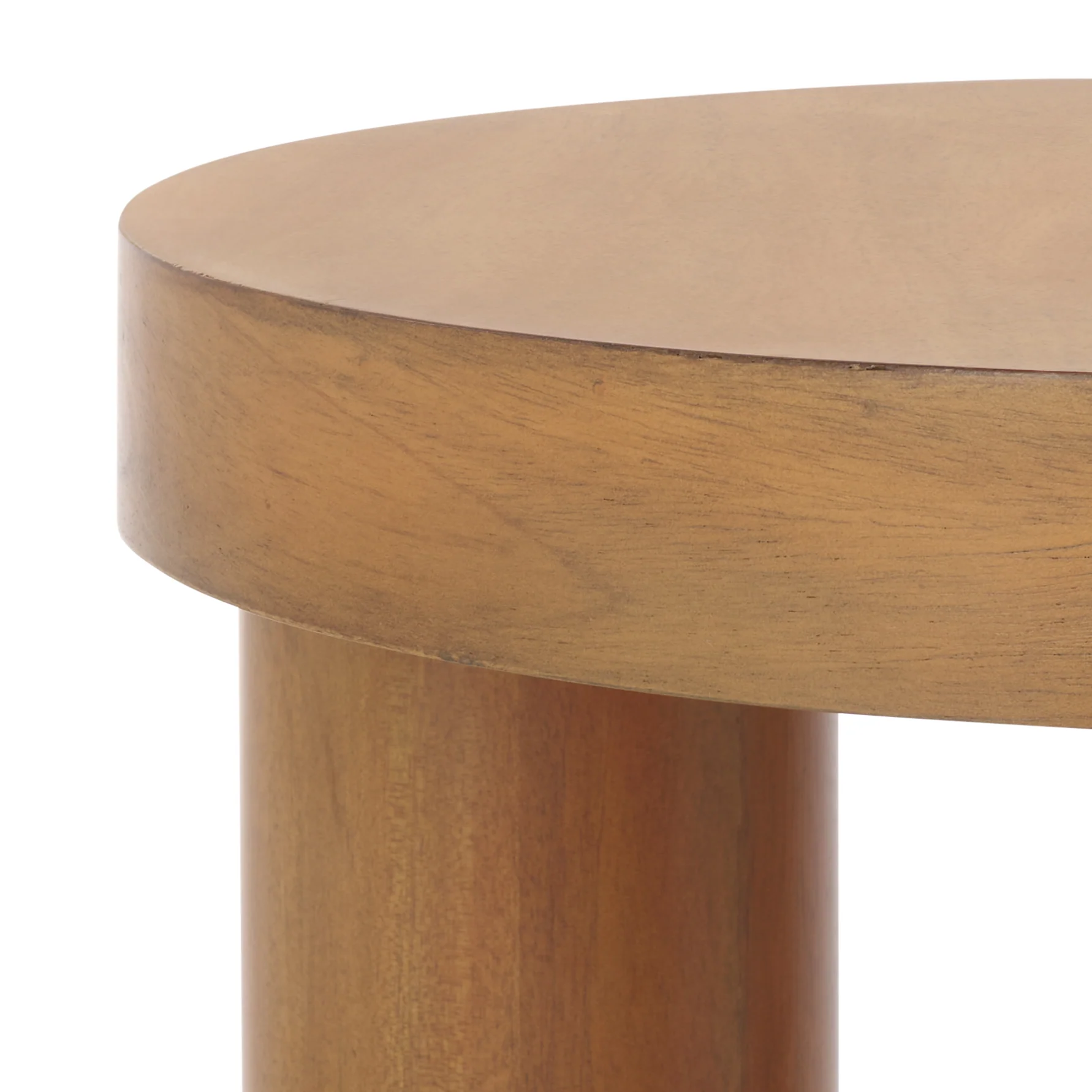 Bary Round 3 Leg Wood Accent Table - Image 5