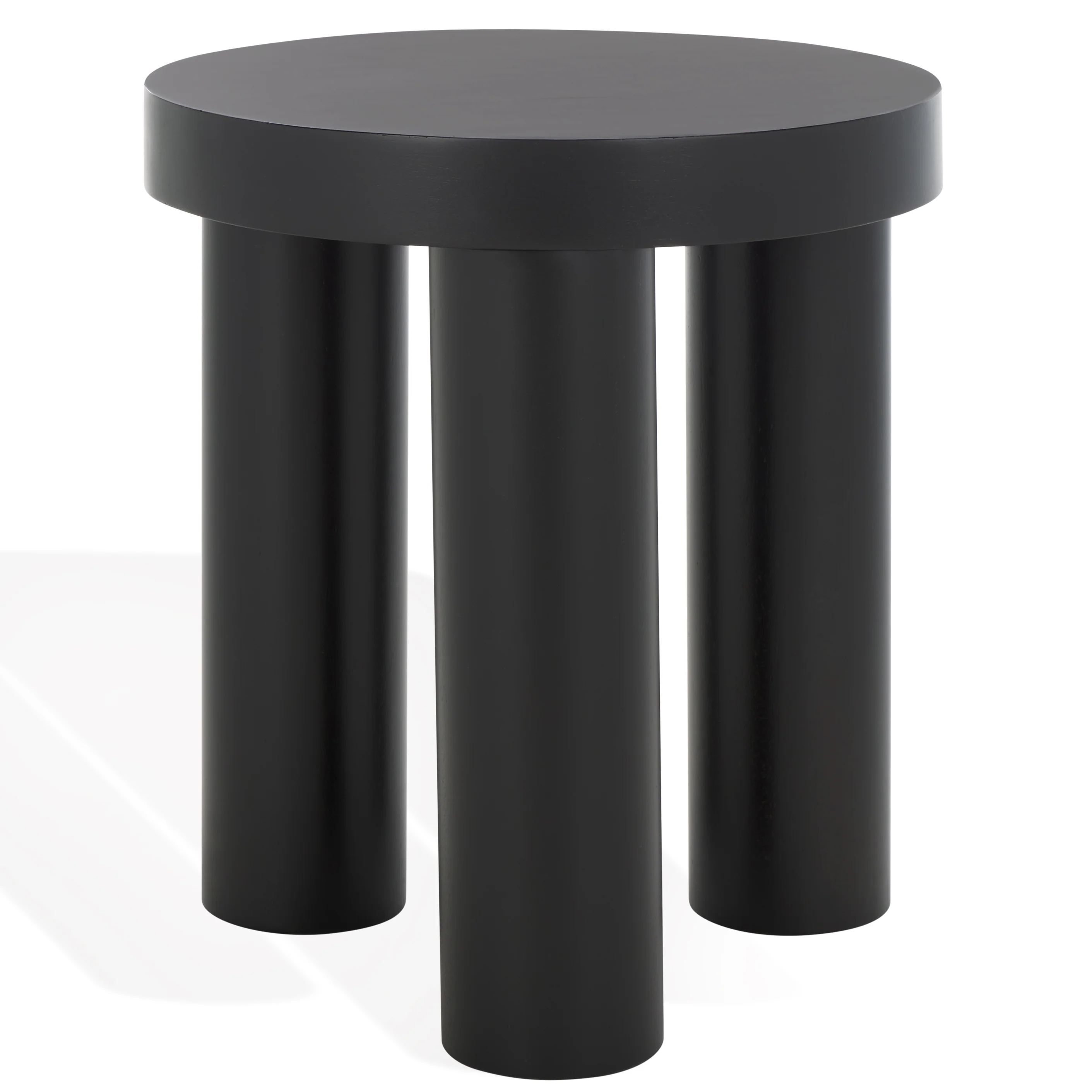 Bary Round 3 Leg Wood Accent Table - Image 11