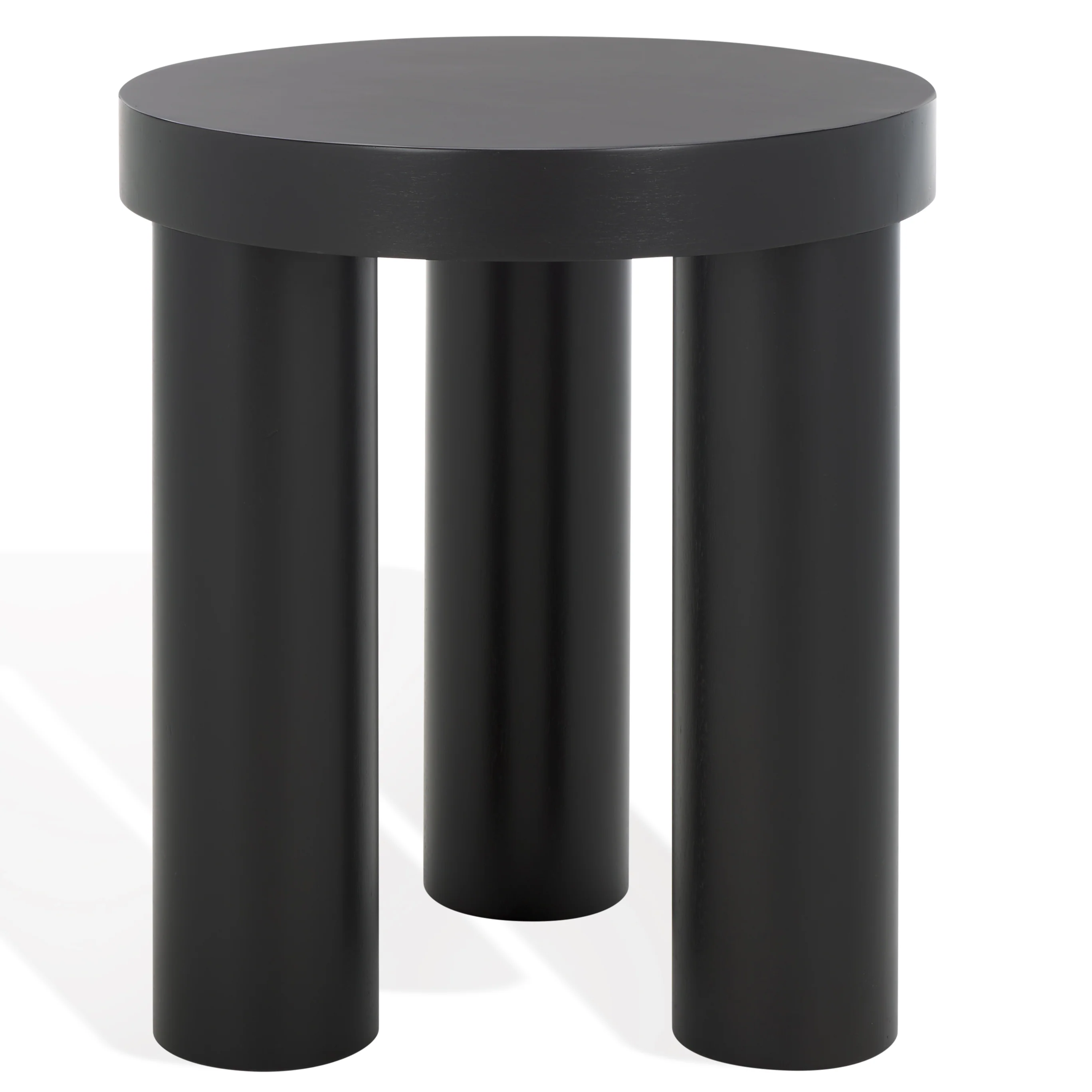 Bary Round 3 Leg Wood Accent Table - Image 13