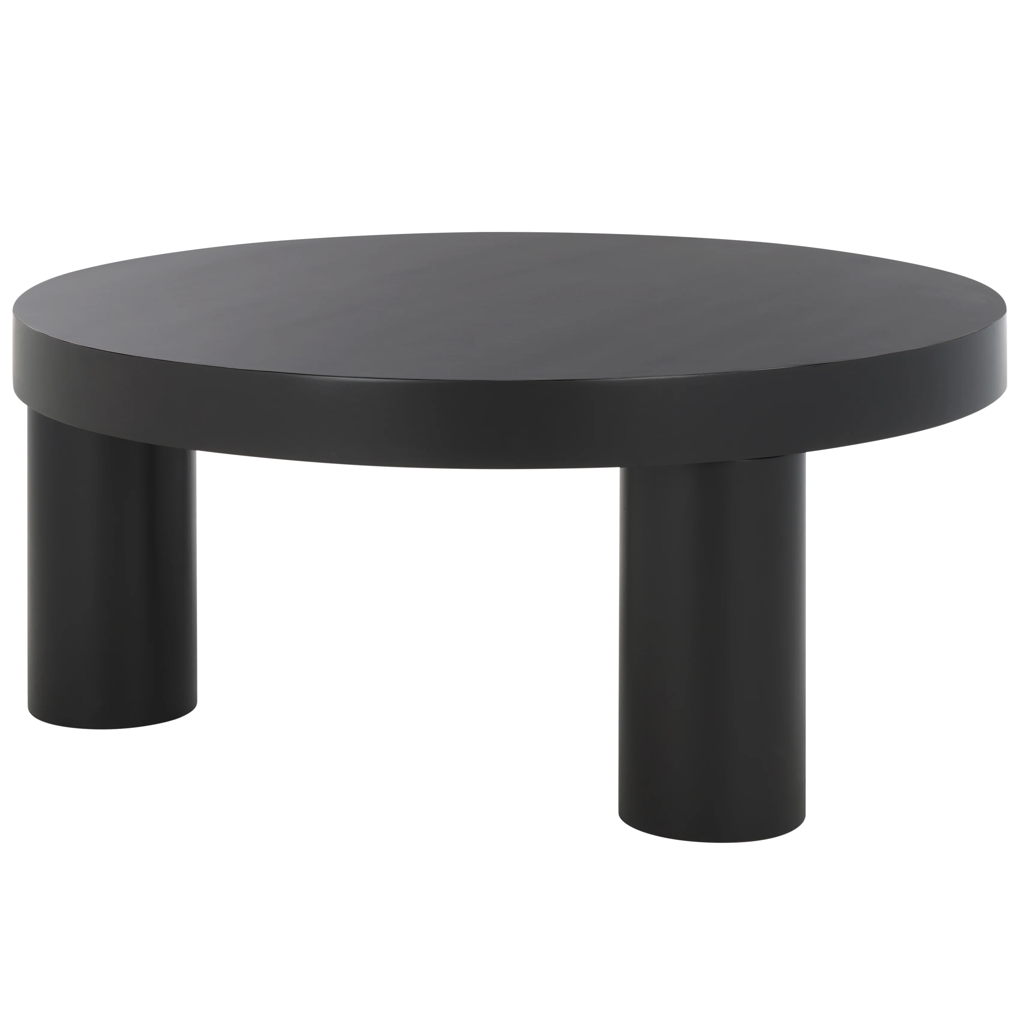 Bary Round 3 Leg Wood Coffee Table - Image 16