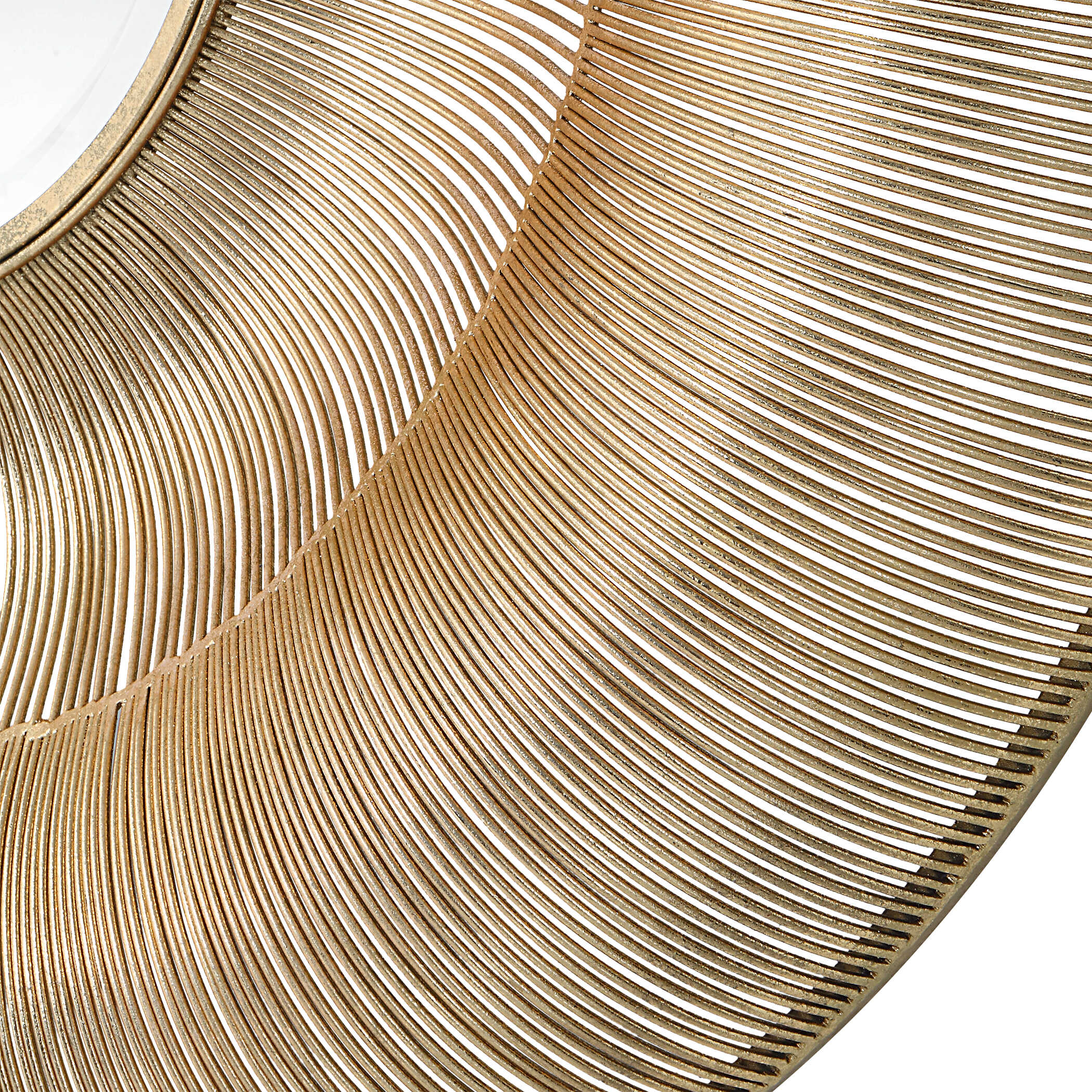 Bauble Round Gold Mirror - Image 7