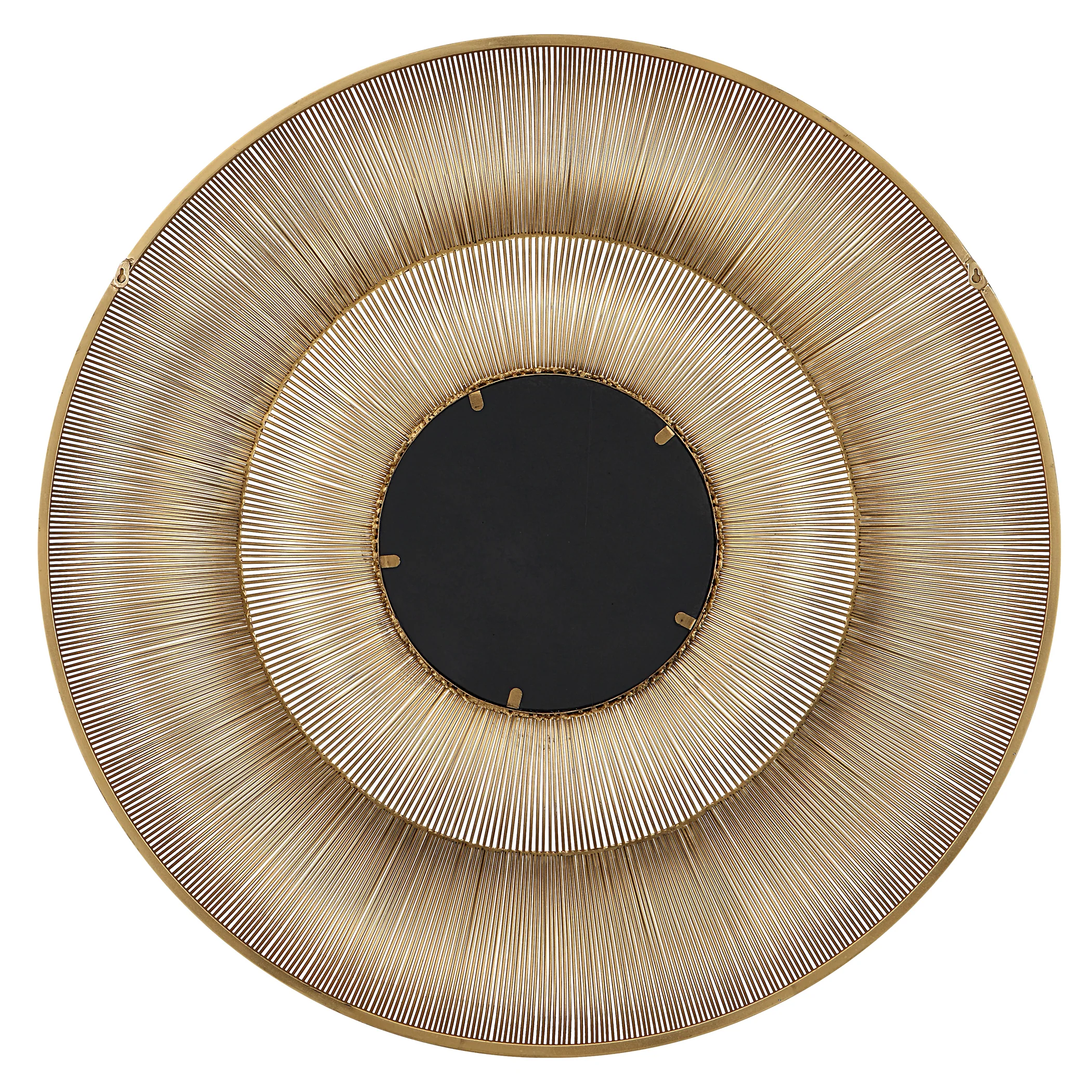 Bauble Round Gold Mirror - Image 8