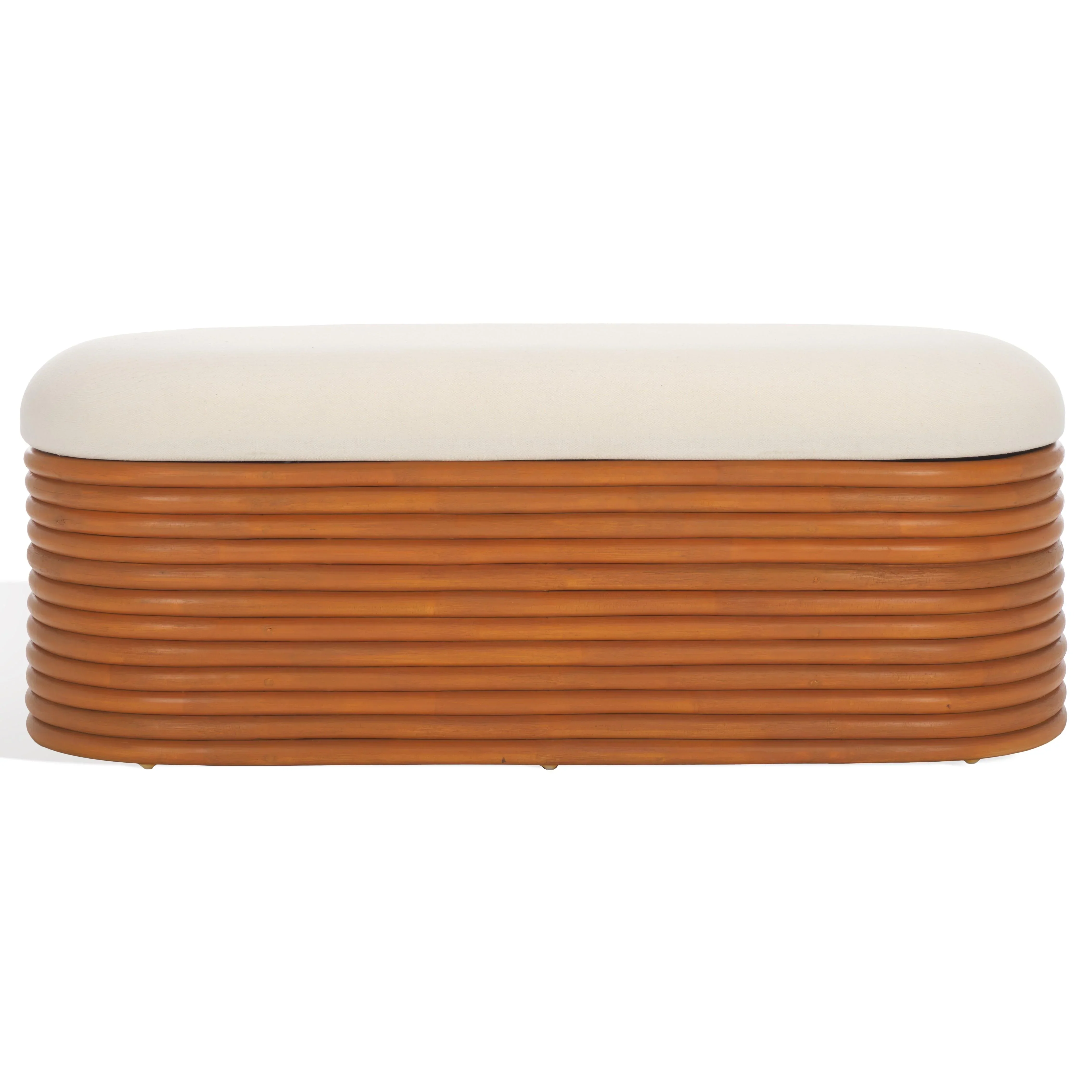 Bayard Rattan Storage Bench