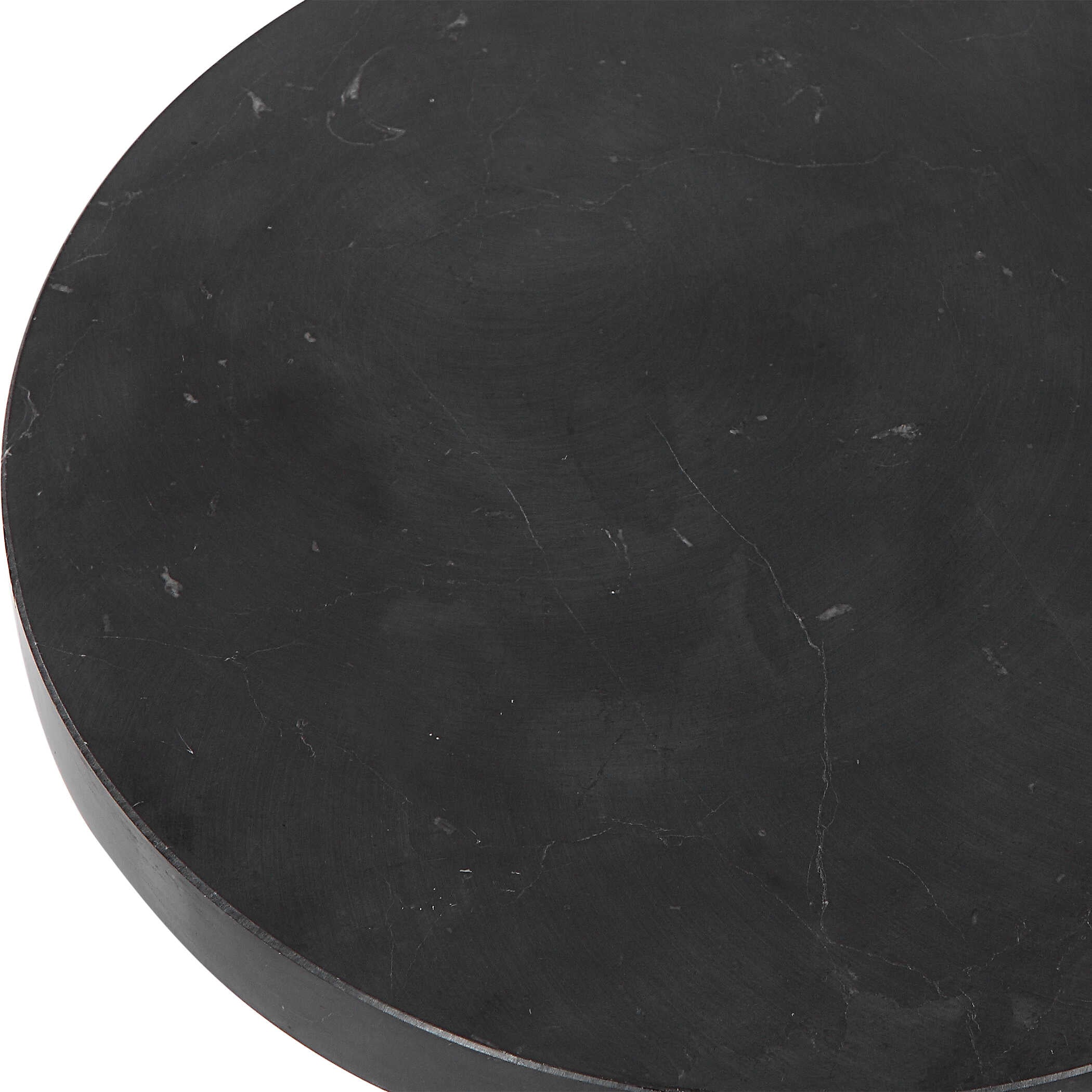 Bead Black Marble Drink Table - Image 4