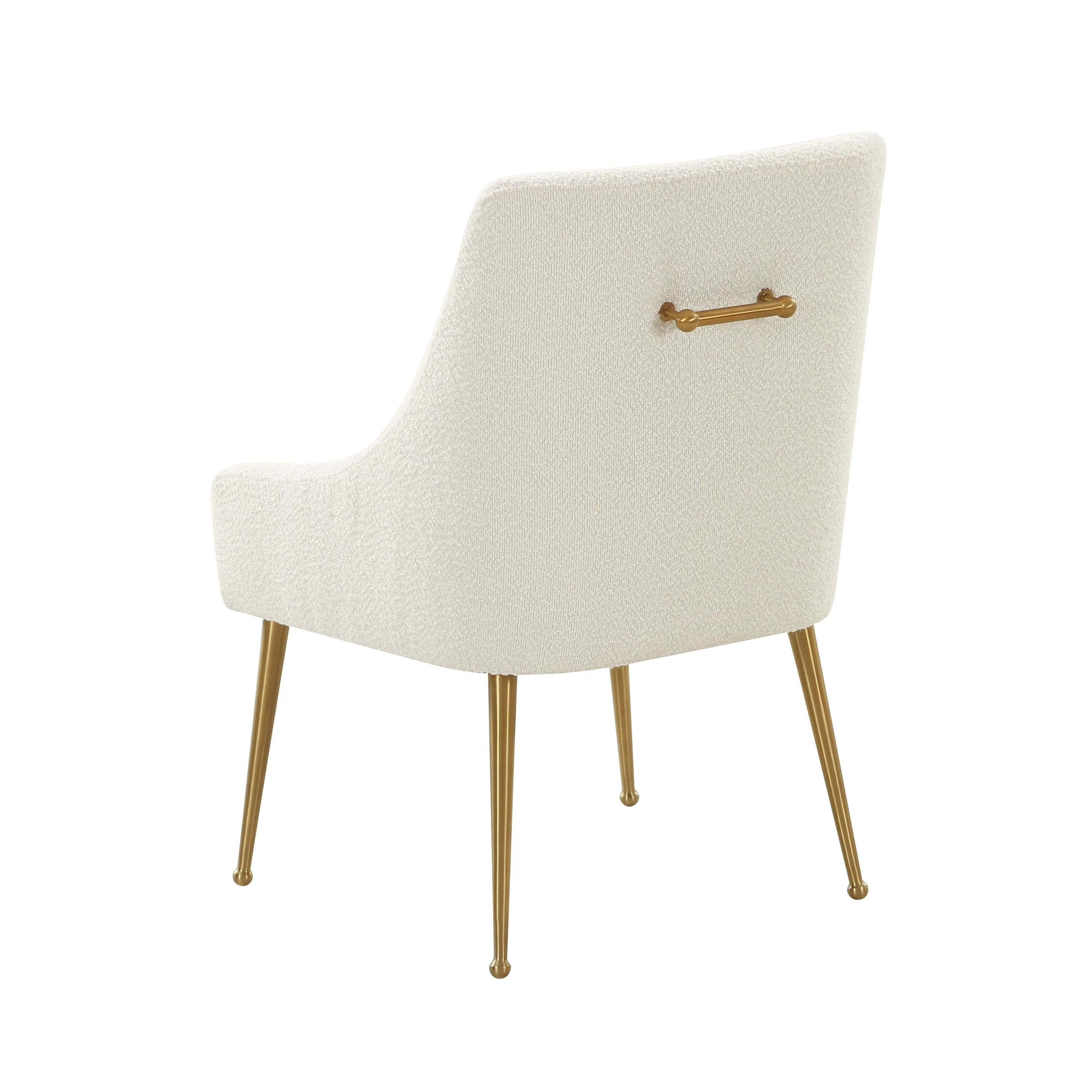 Beatrix Cream Boucle Side Chair - Image 4