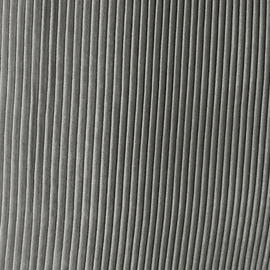 Beatrix Pleated Grey Velvet Side Chair - Image 6