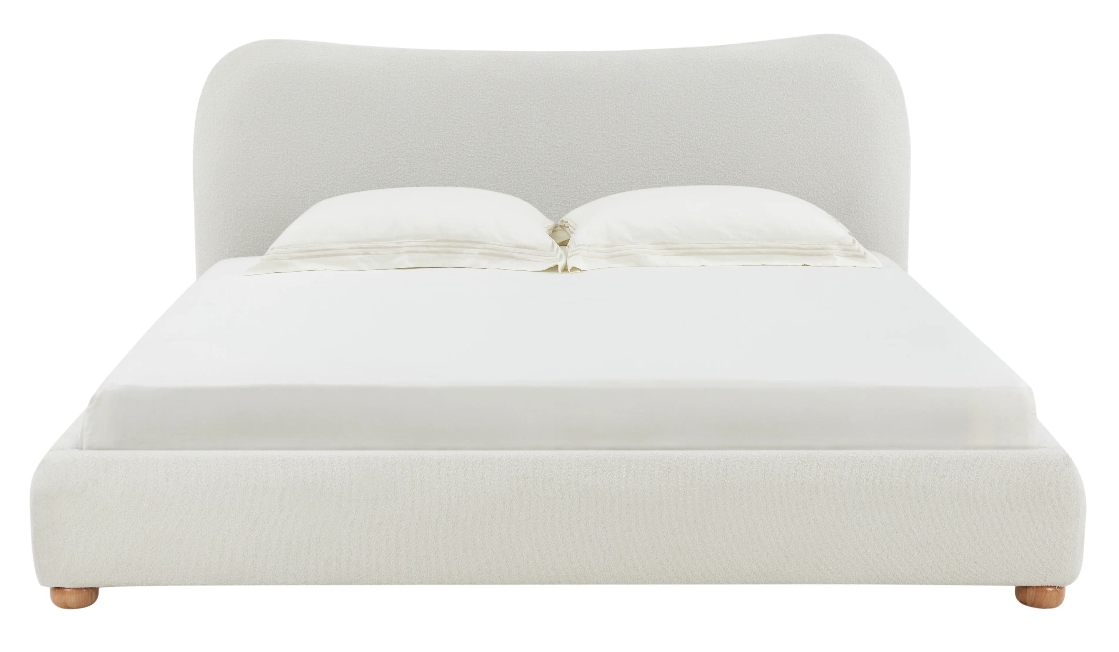 Beccarose Boucle Queen Bed