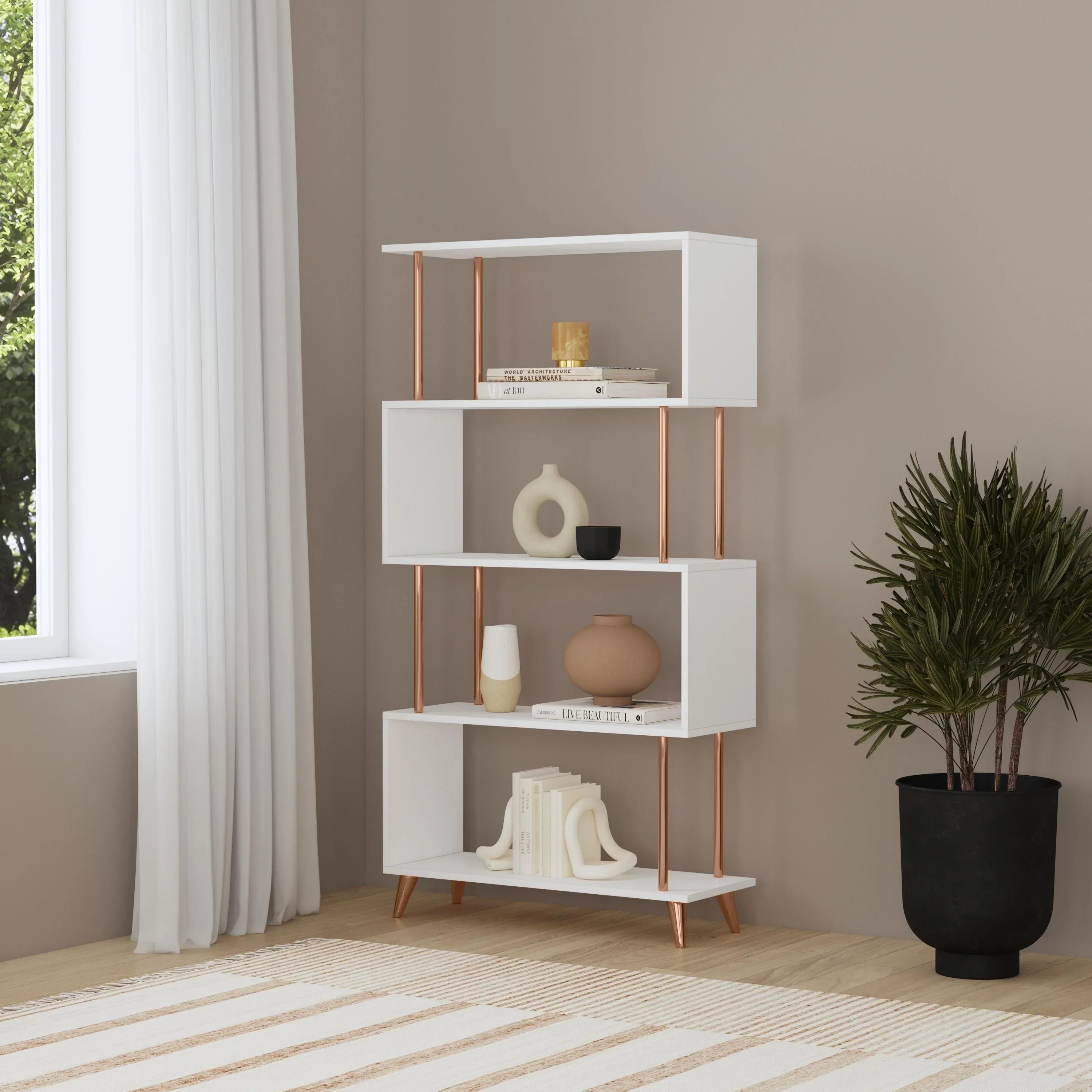 Beckerman Asymmetrical Etagere - Image 2
