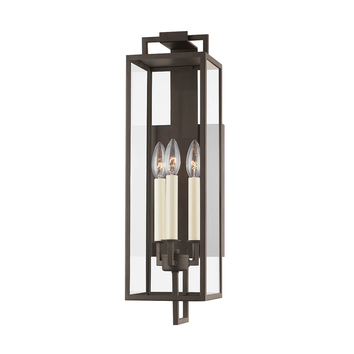 Beckham 3 Lights Exterior Wall Sconce Large