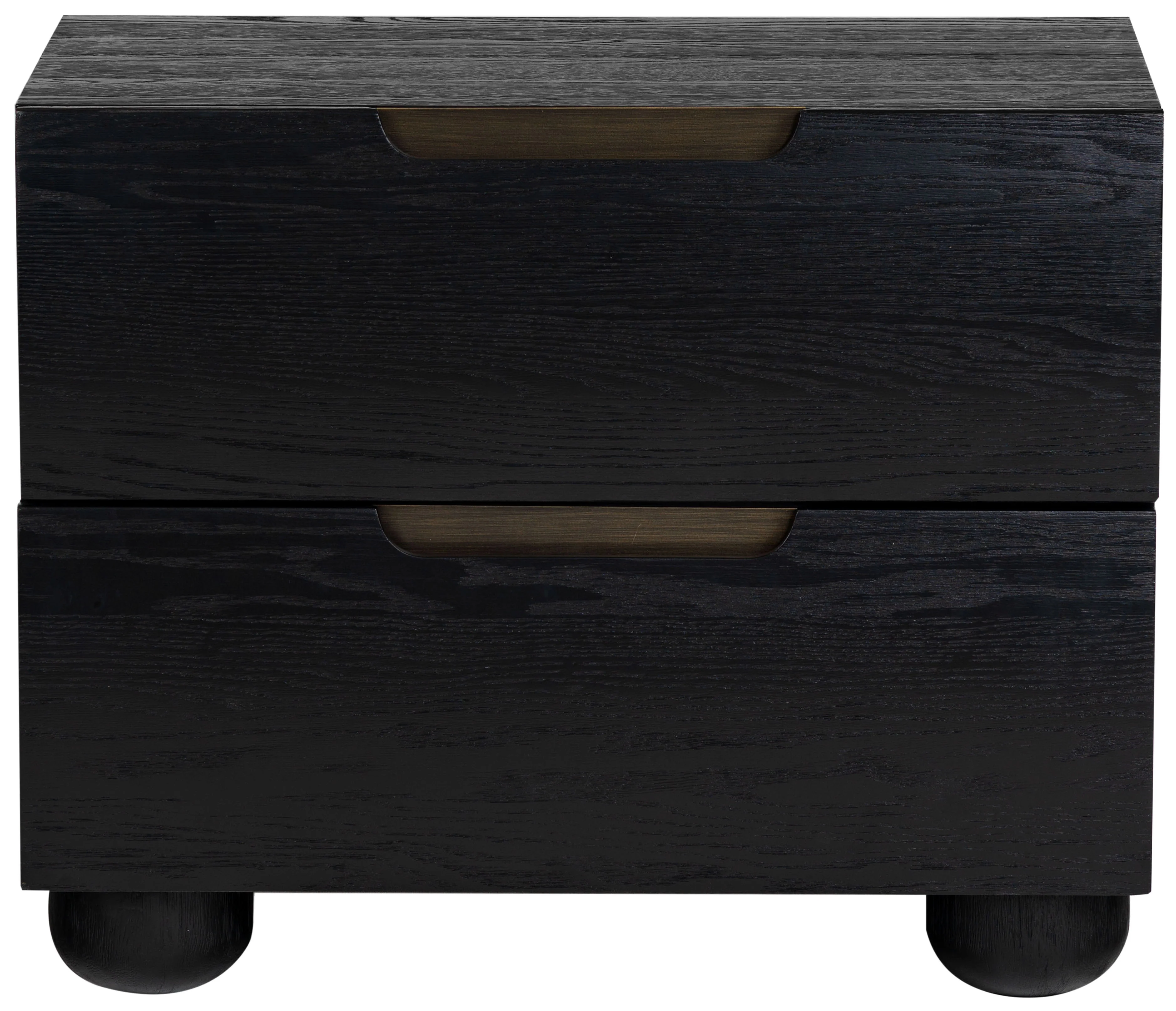 Beethoven Wood 2 Drawer Nightstand