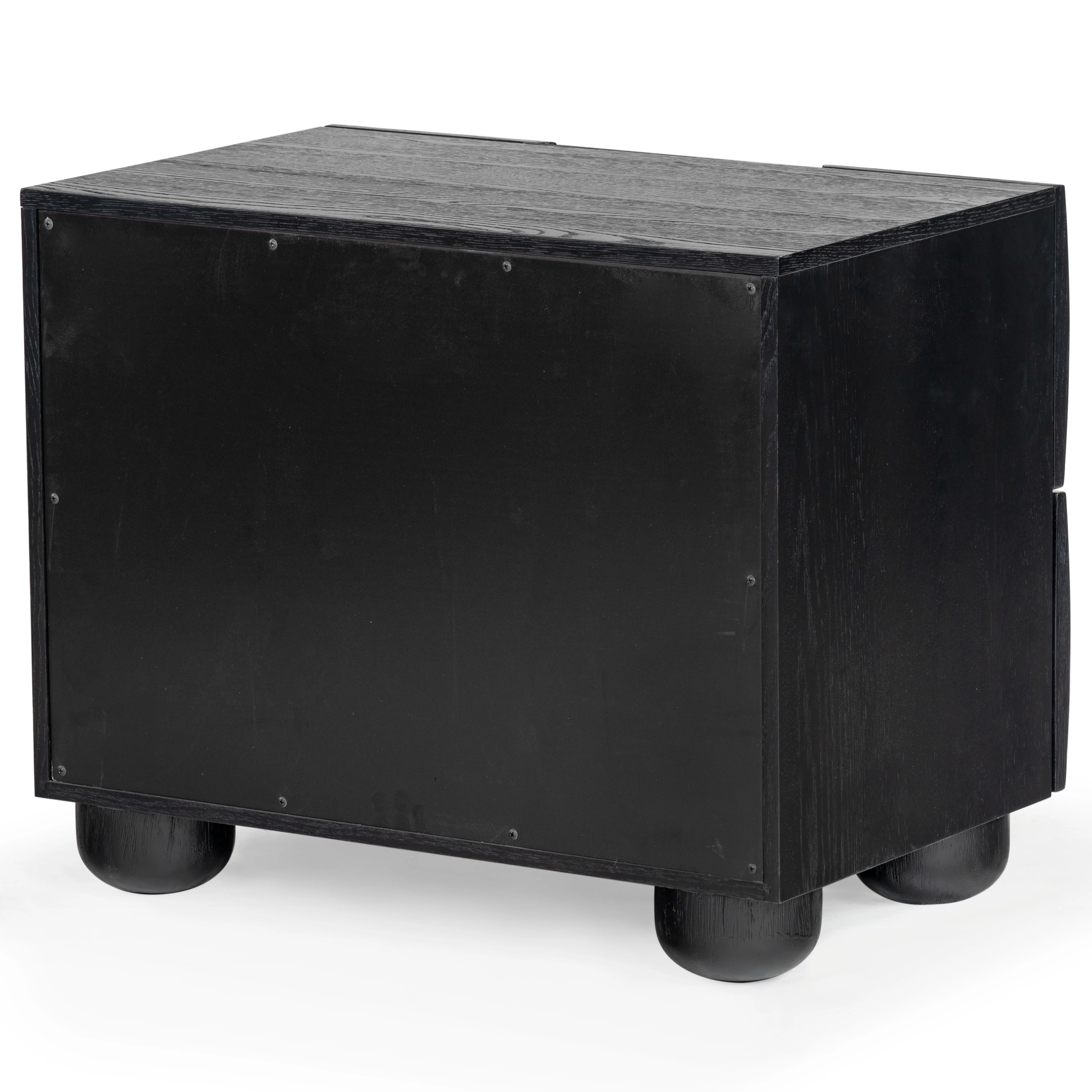 Beethoven Wood 2 Drawer Nightstand - Image 14