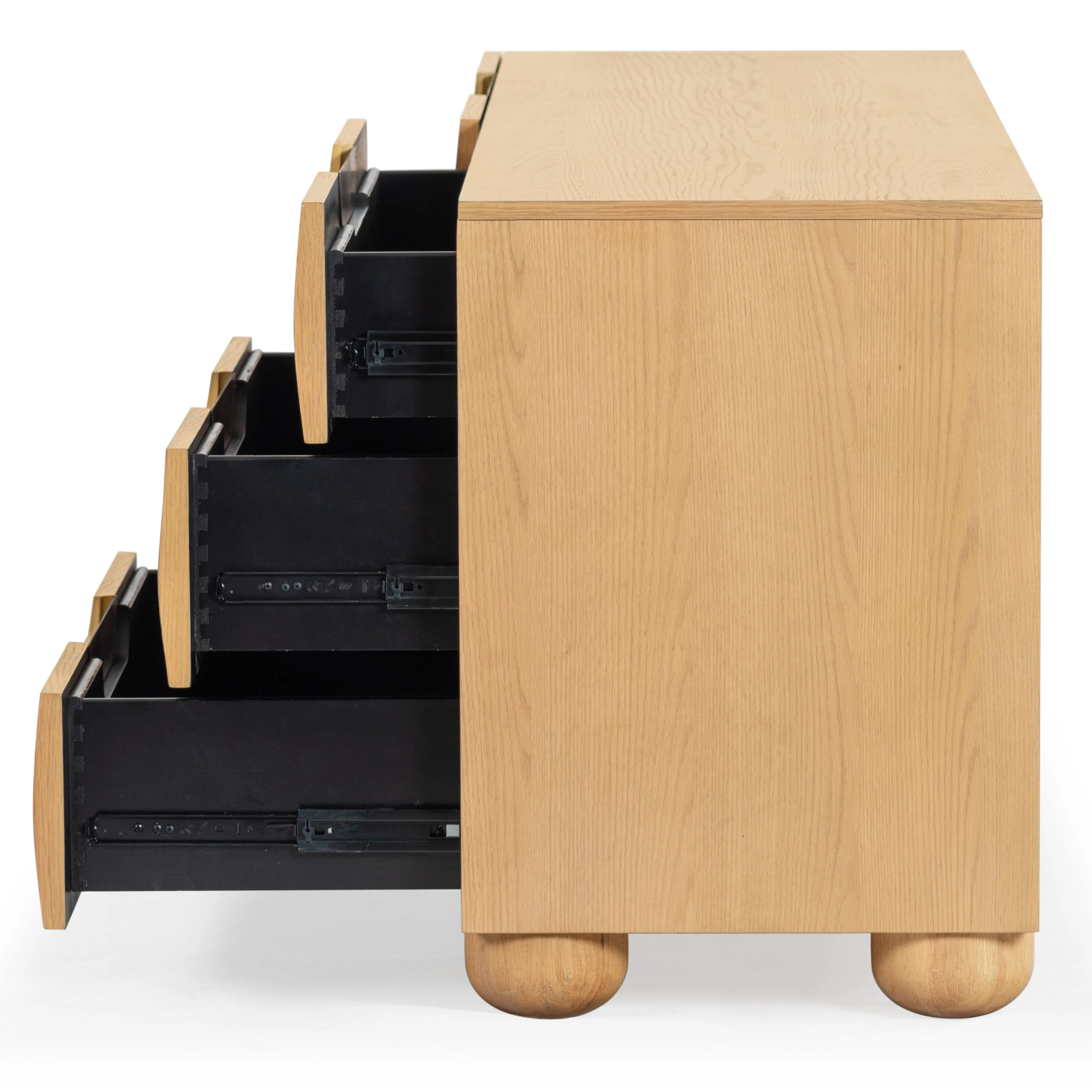 Beethoven Wood 6 Drawer Dresser - Image 12