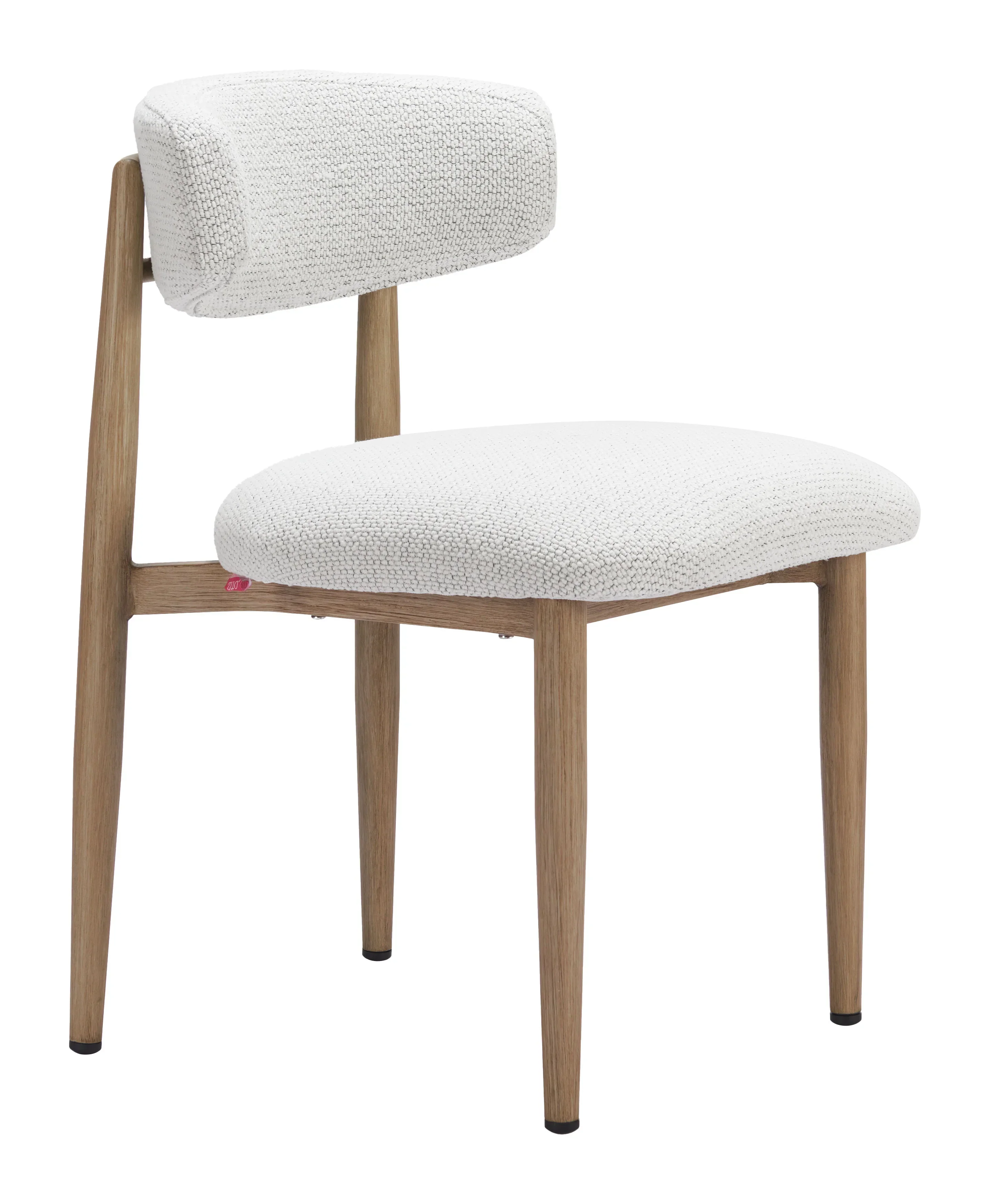 Bege Dining Chair White - Set of 2