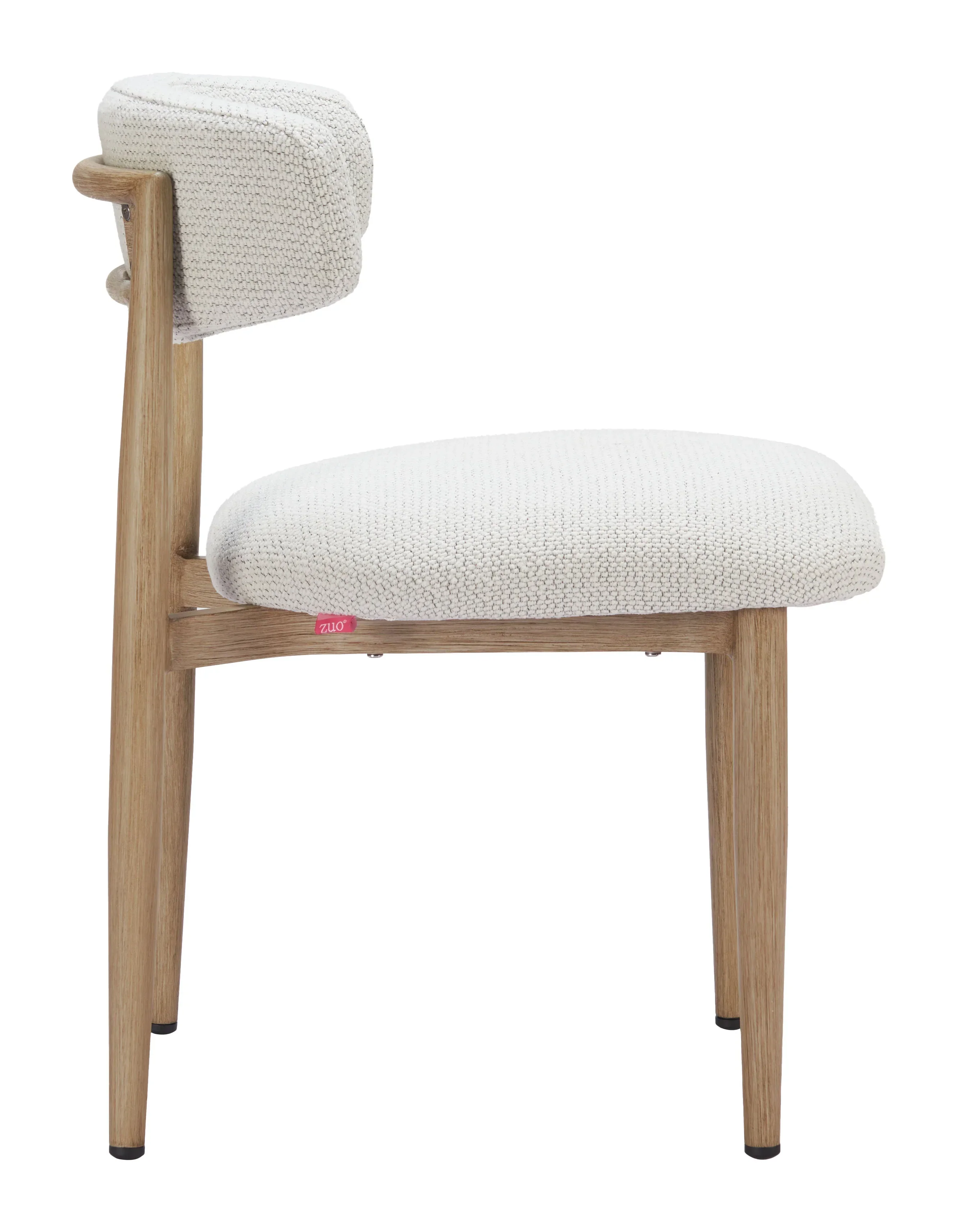 Bege Dining Chair White - Set of 2 - Image 2