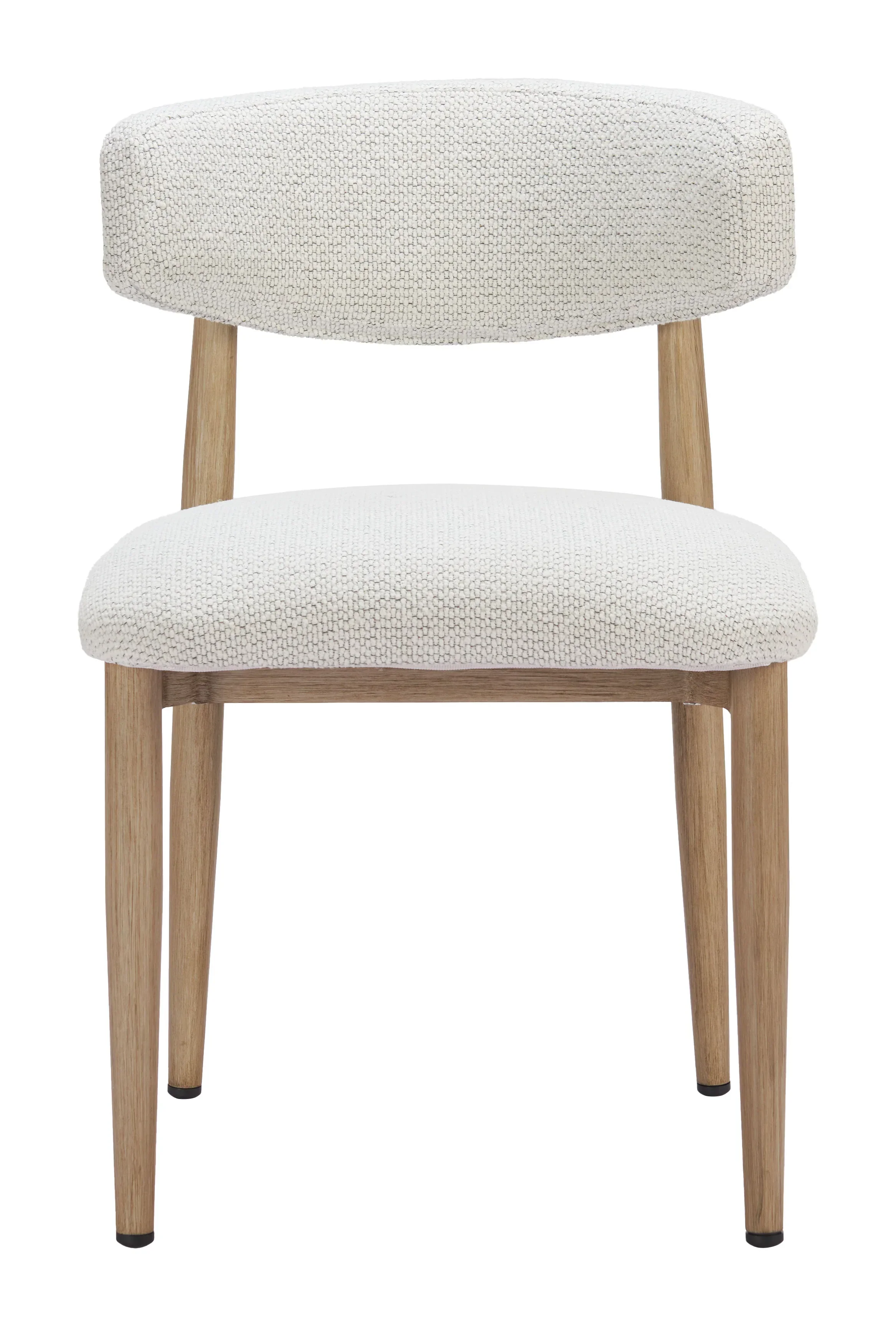 Bege Dining Chair White - Set of 2 - Image 3