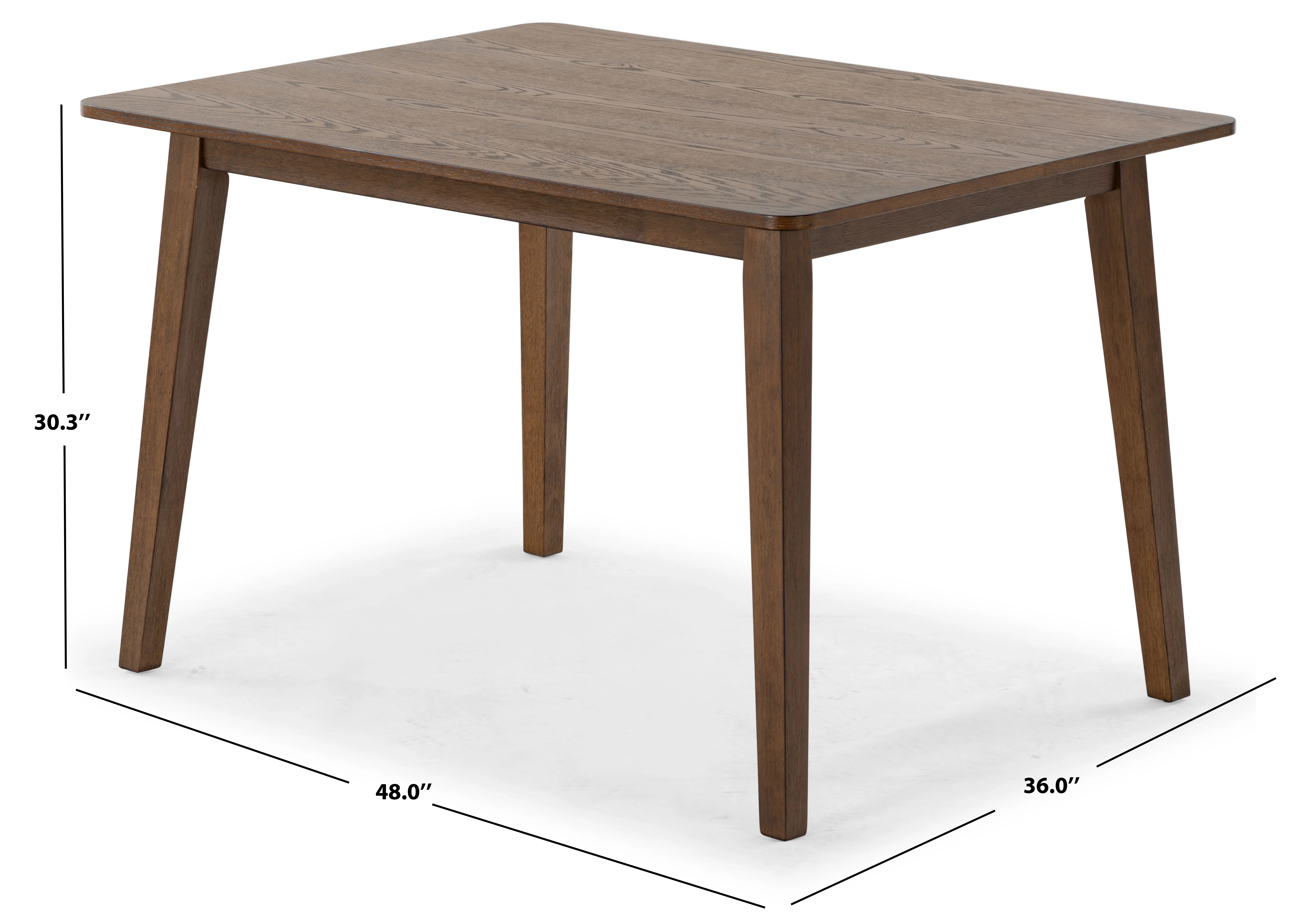 Bellalexa 48" Wood Dining Table - Image 11
