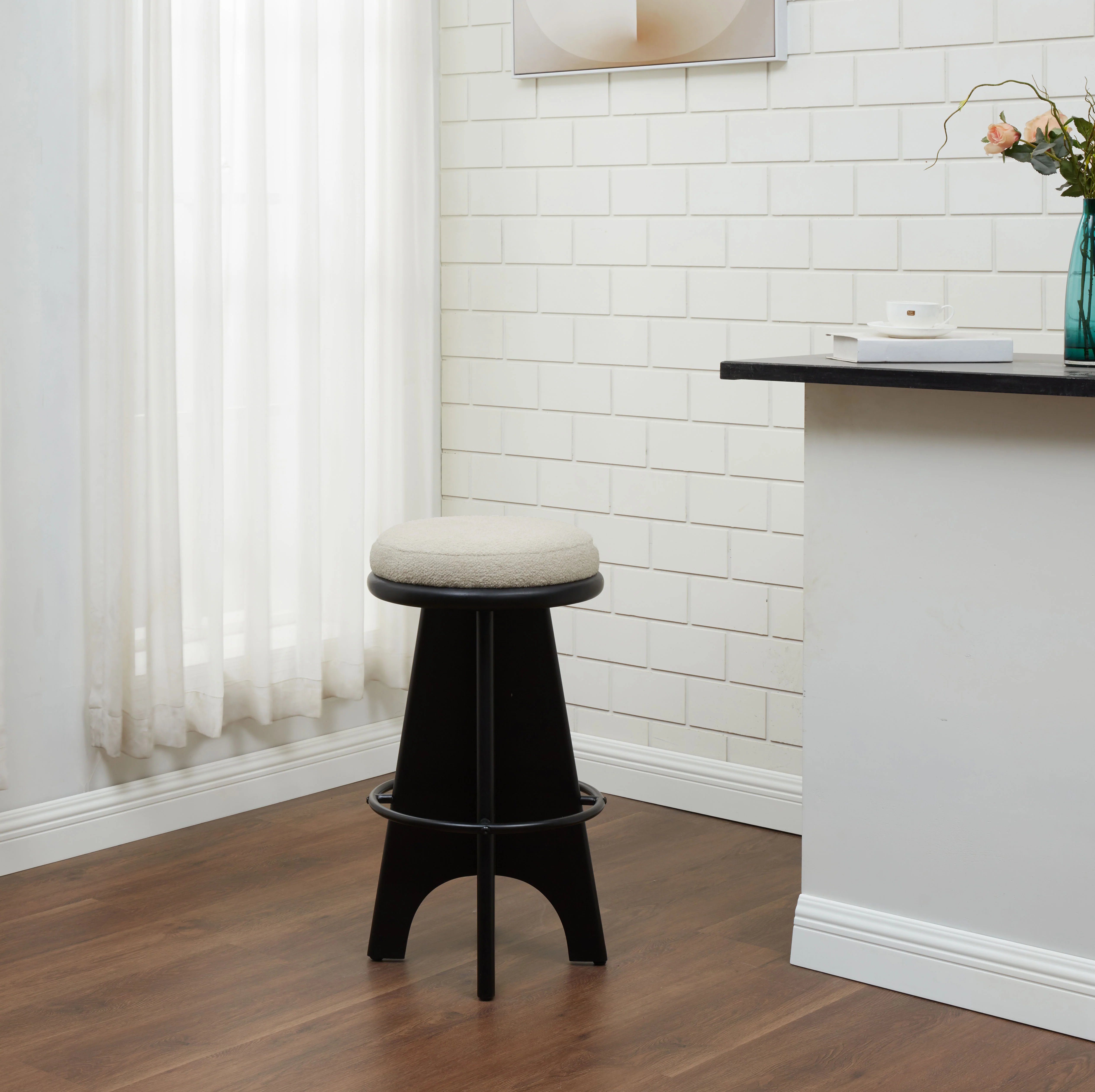 Bellarita Round Swivel Barstool - Image 8