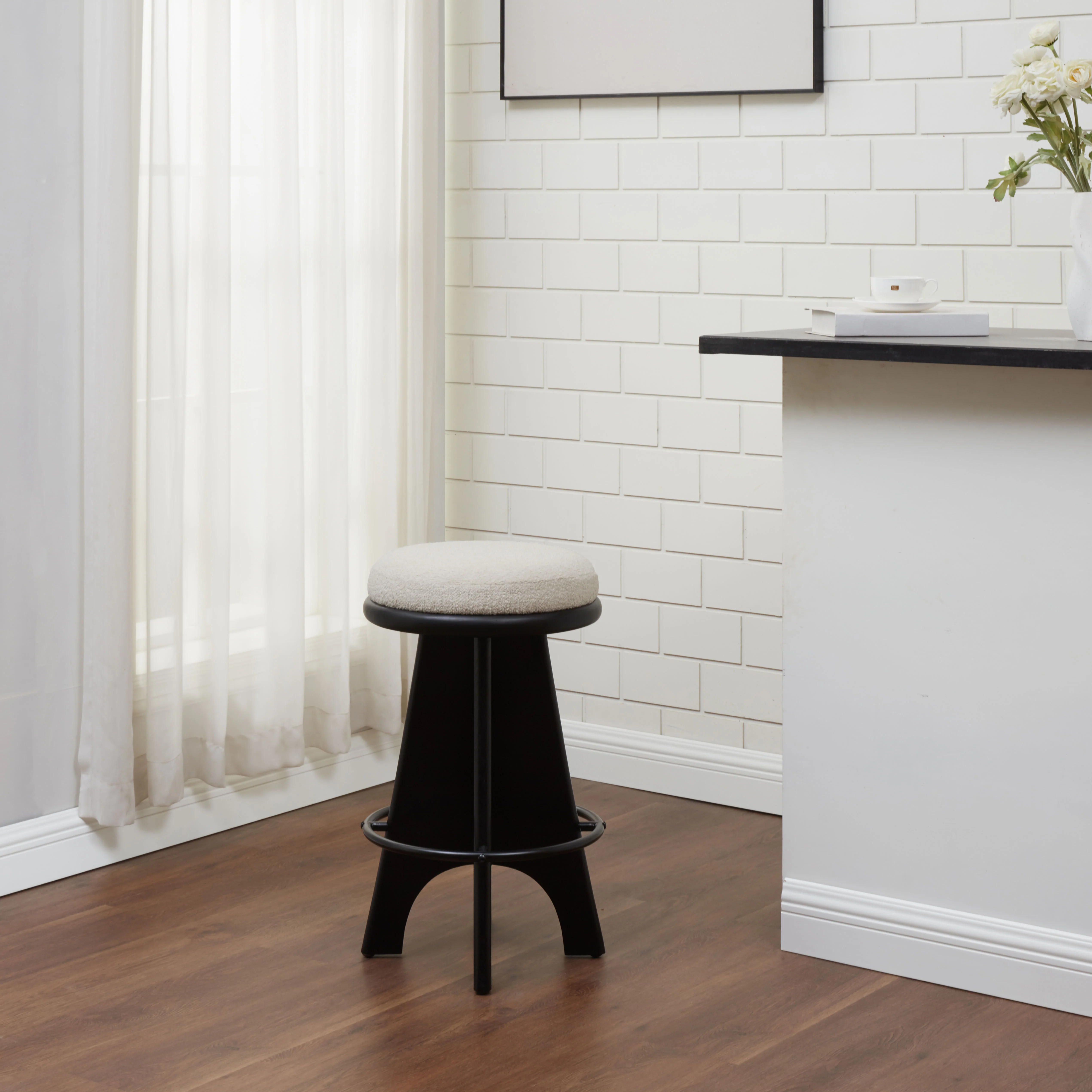 Bellarita Round Swivel Counter Stool - Image 2