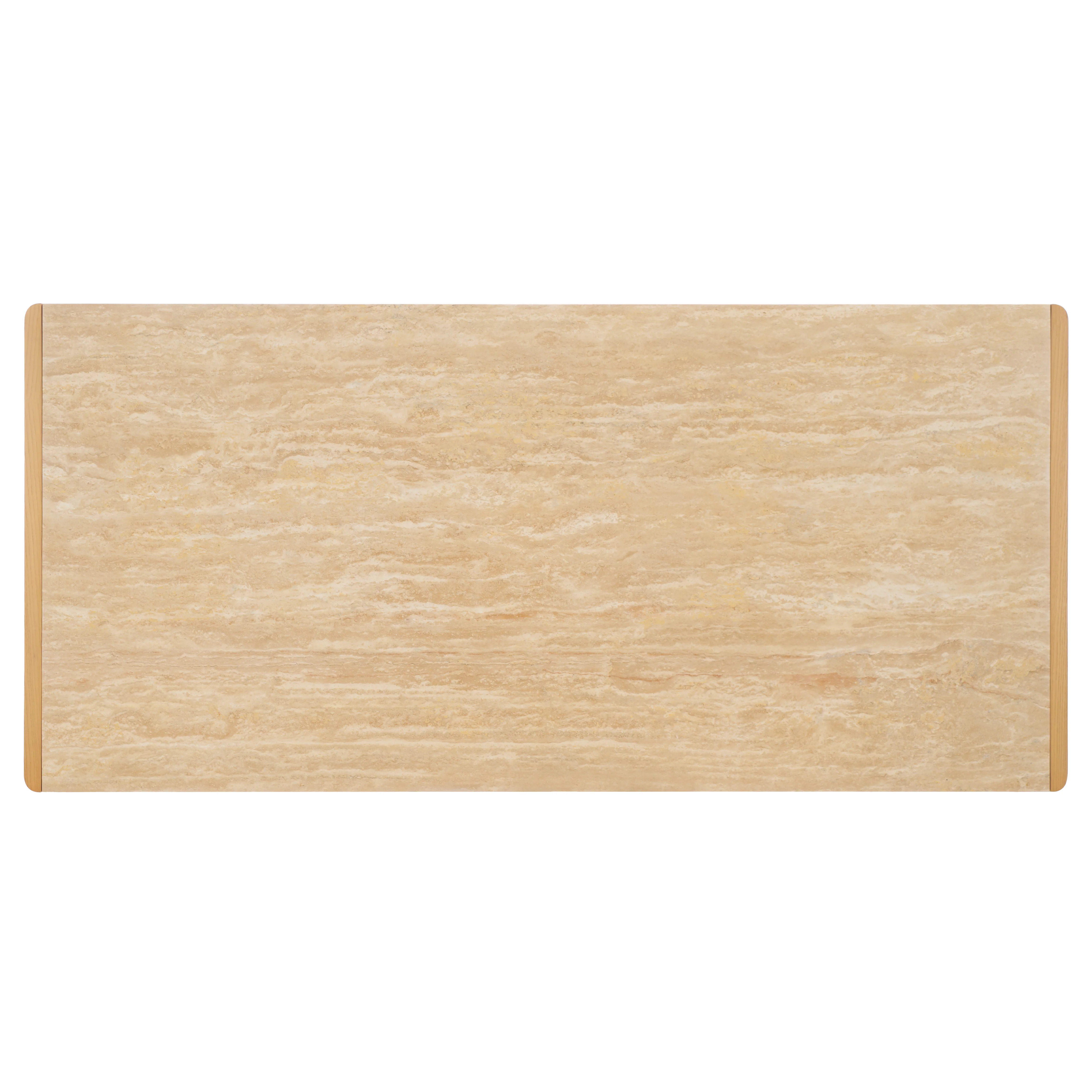 Bellarose Travertine Coffee Table - Image 12