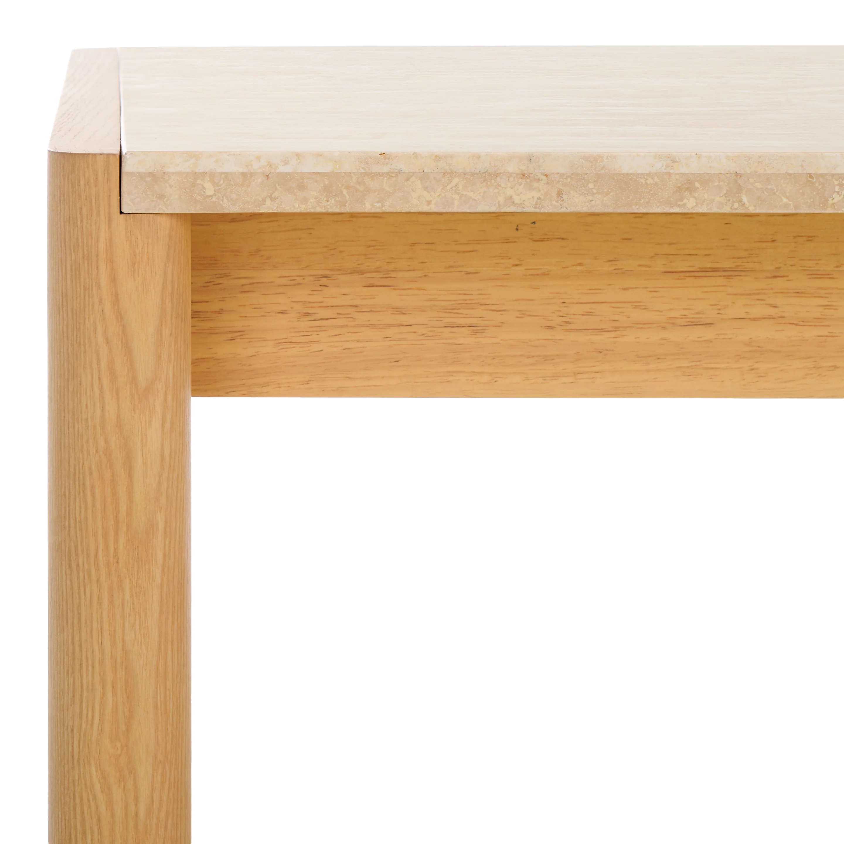 Bellarose Travertine Coffee Table - Image 5