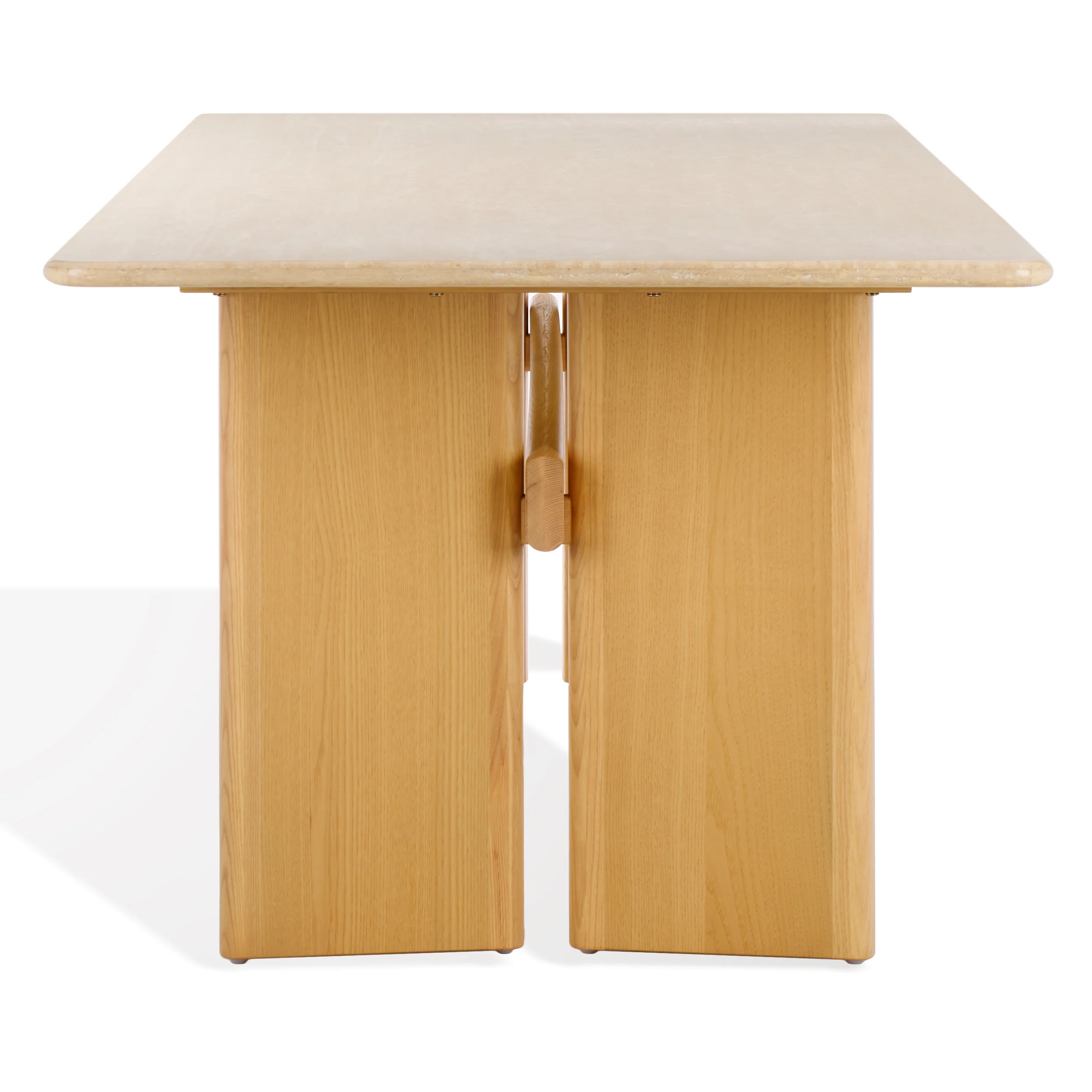 Bellarose Travertine Dining Table - Image 9
