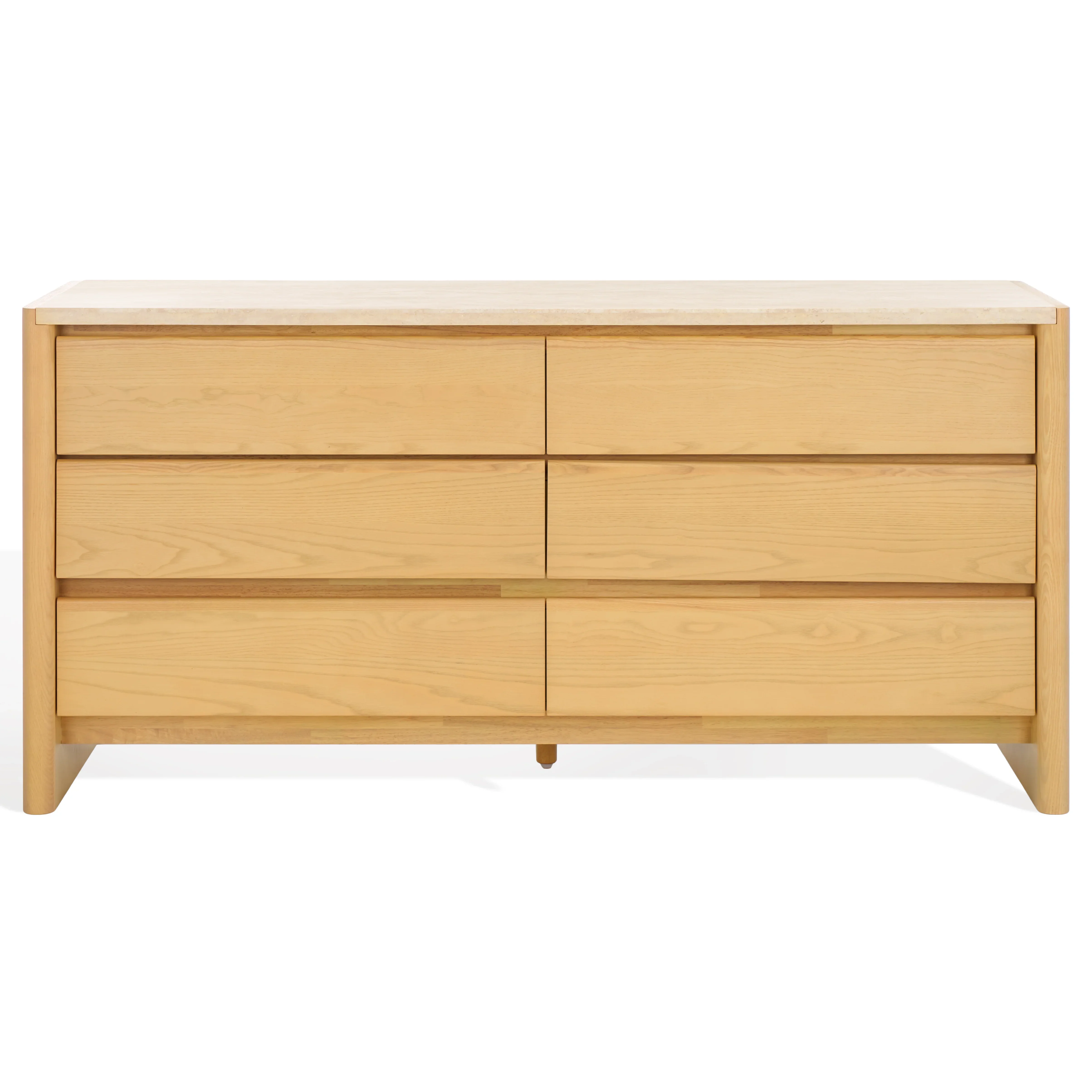 Bellarose Travertine Dresser - Image 2