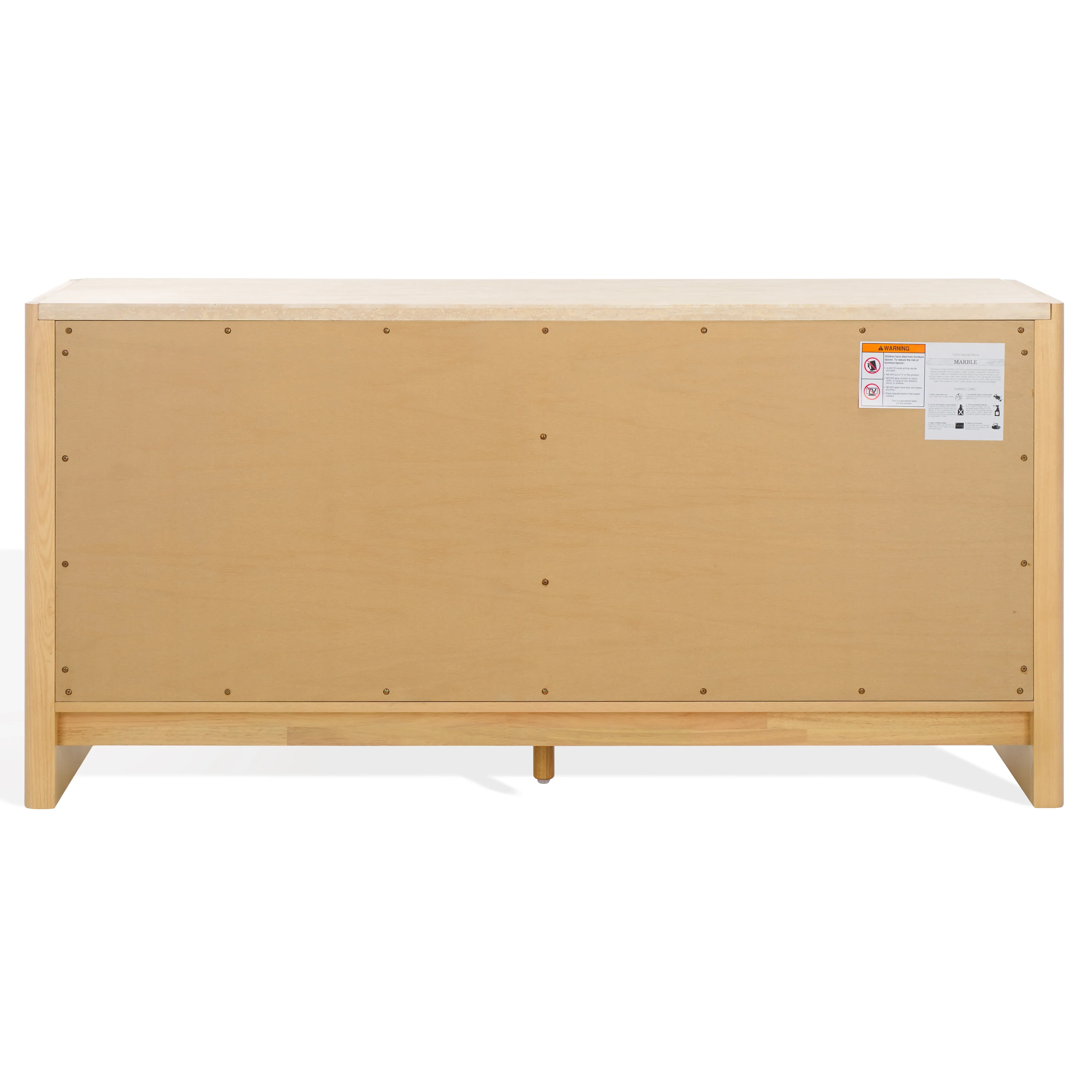 Bellarose Travertine Dresser - Image 6