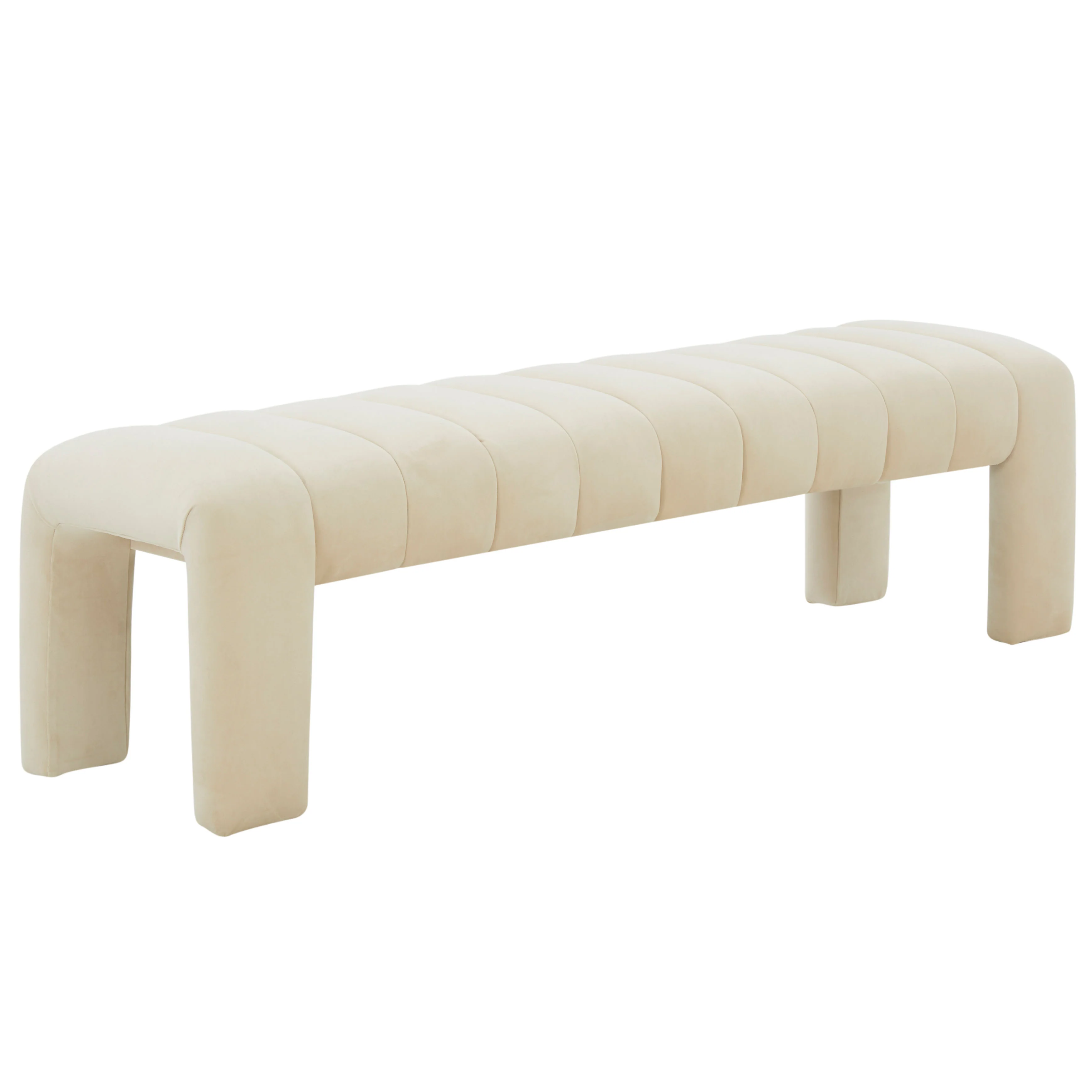 Bellisima Channel Tufted Bench - Image 18
