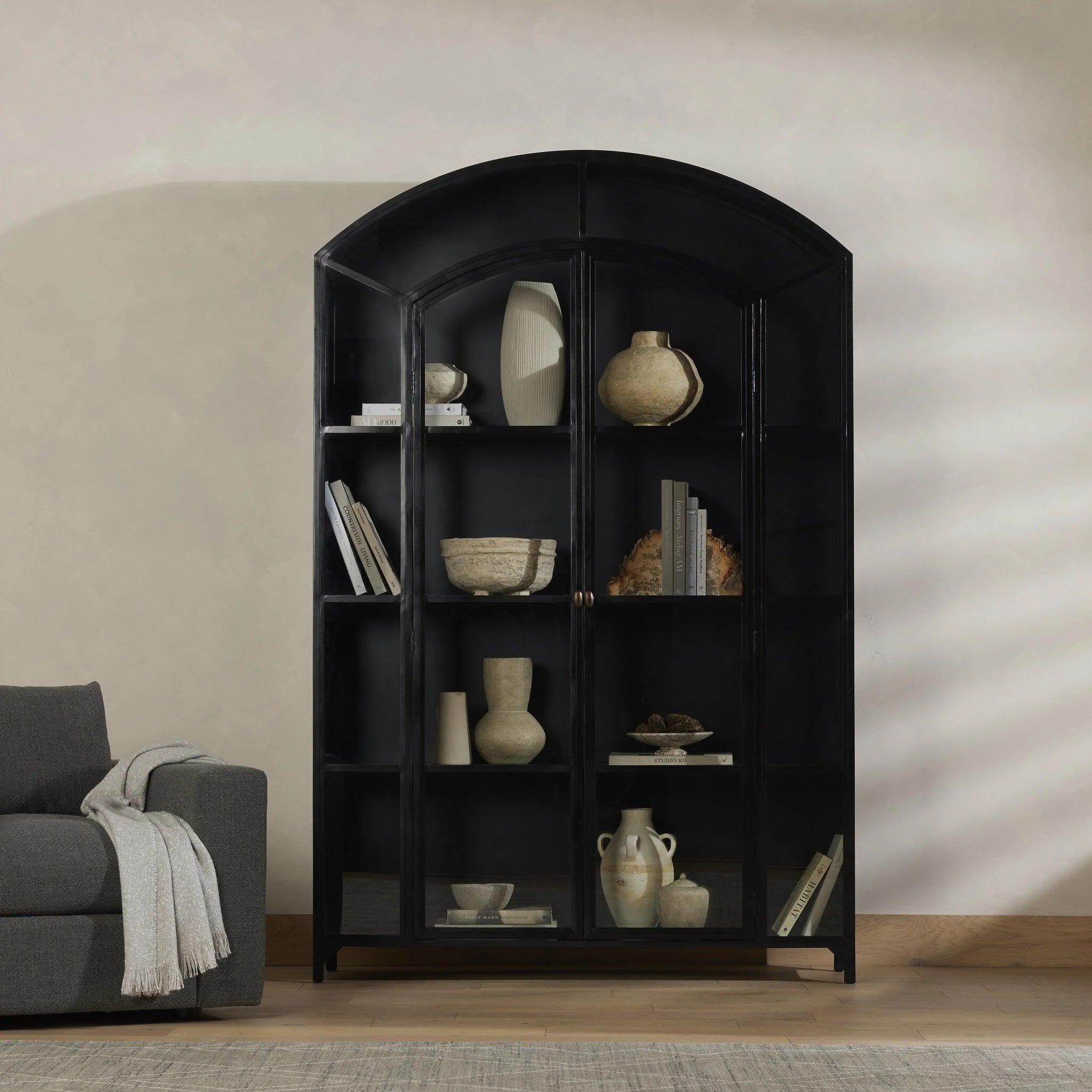 Belmont Wide Metal Cabinet - Image 2