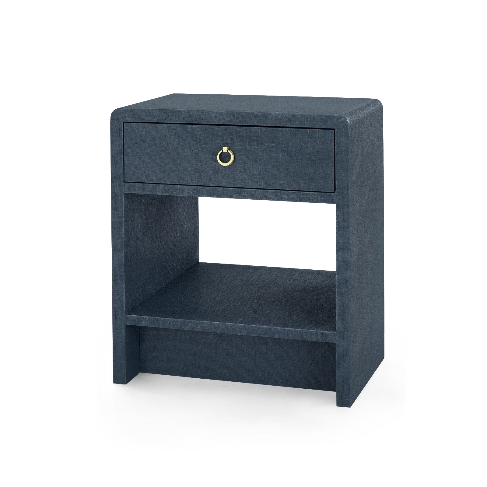 Benjamin Linen 1-Drawer Side Table - Image 4
