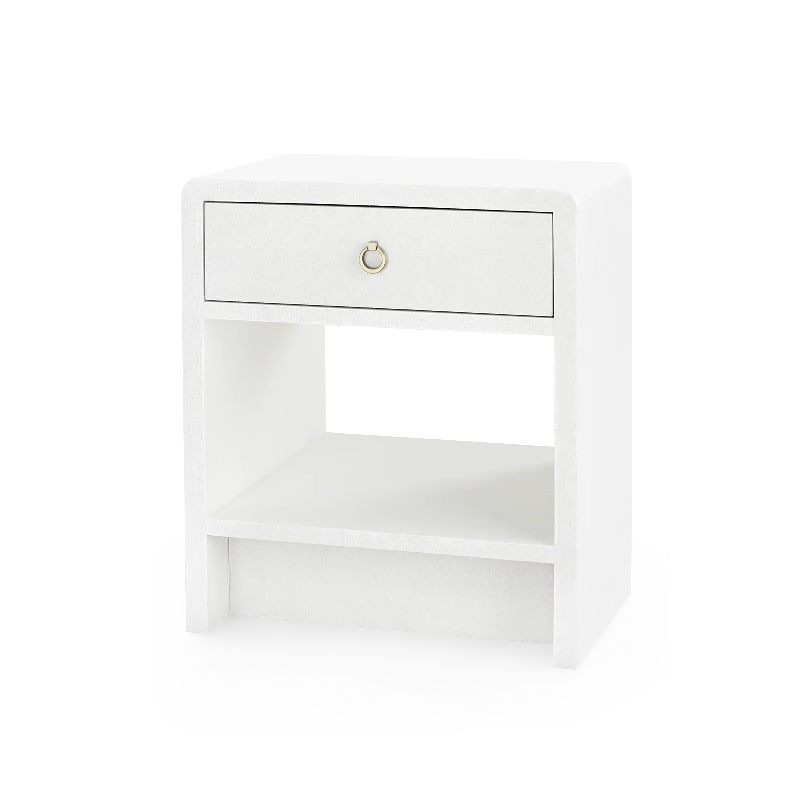 Benjamin Linen 1-Drawer Side Table - Image 7