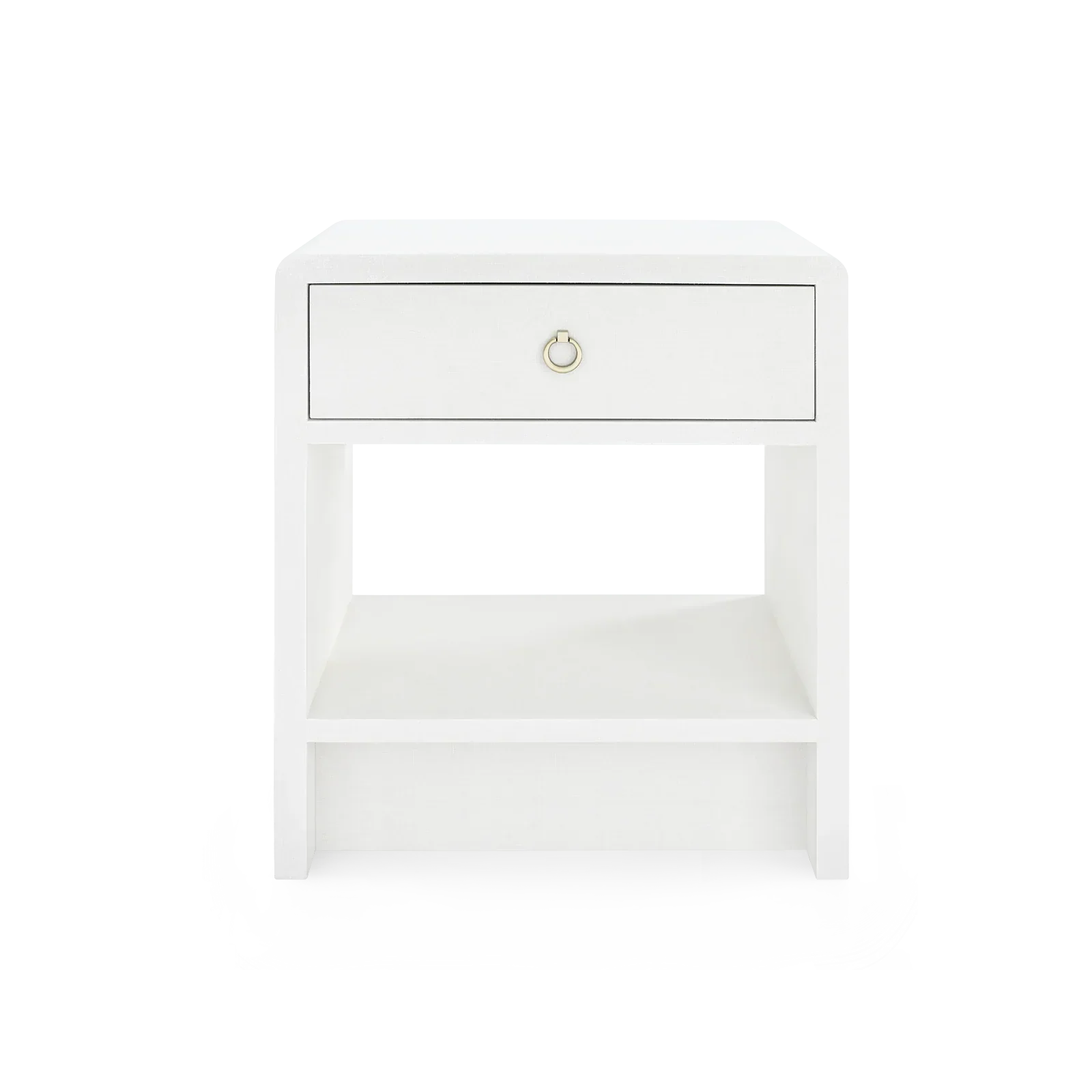 Benjamin Linen 1-Drawer Side Table - Image 8