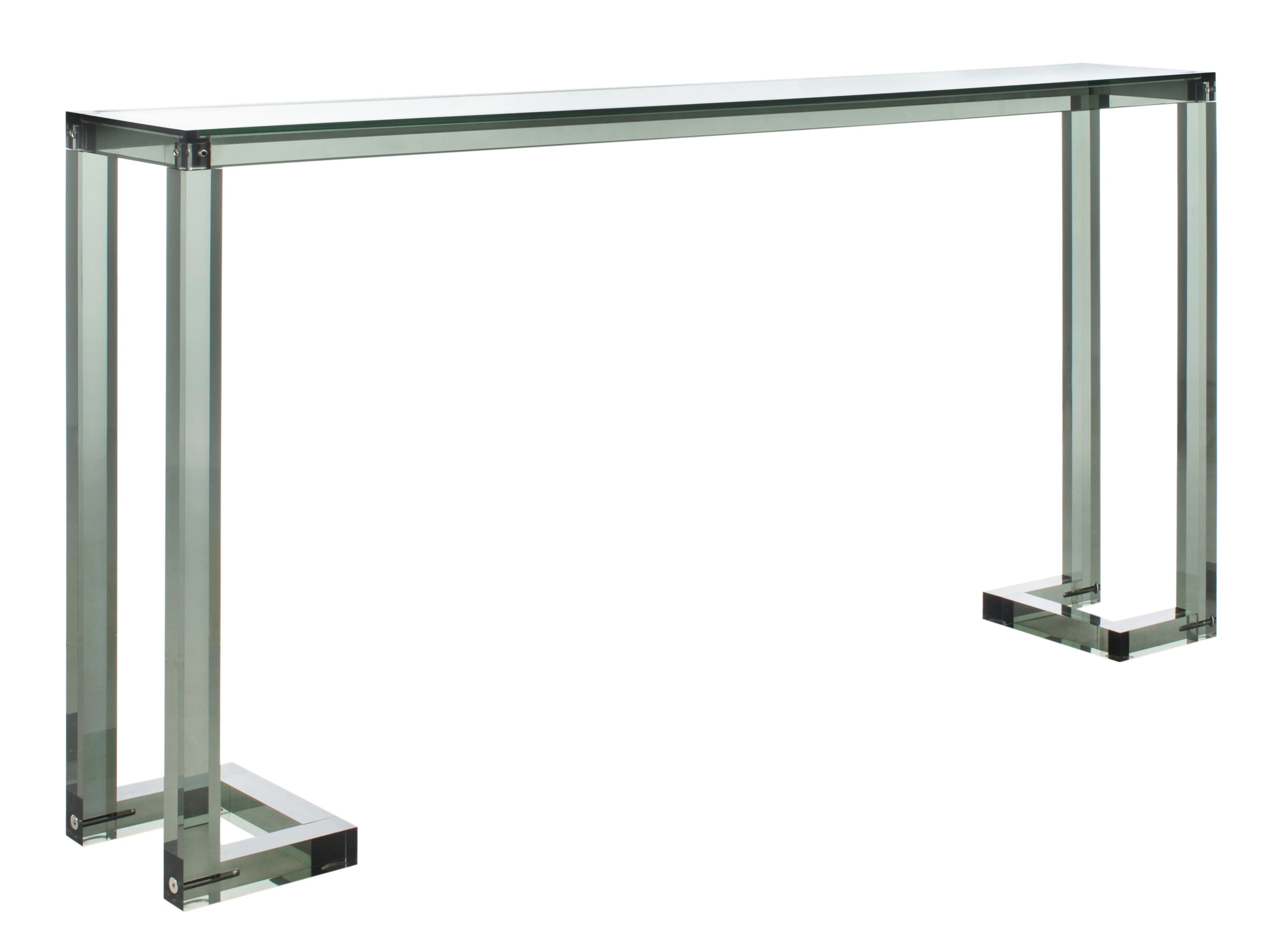 Benji Acrylic Console Table - Image 4